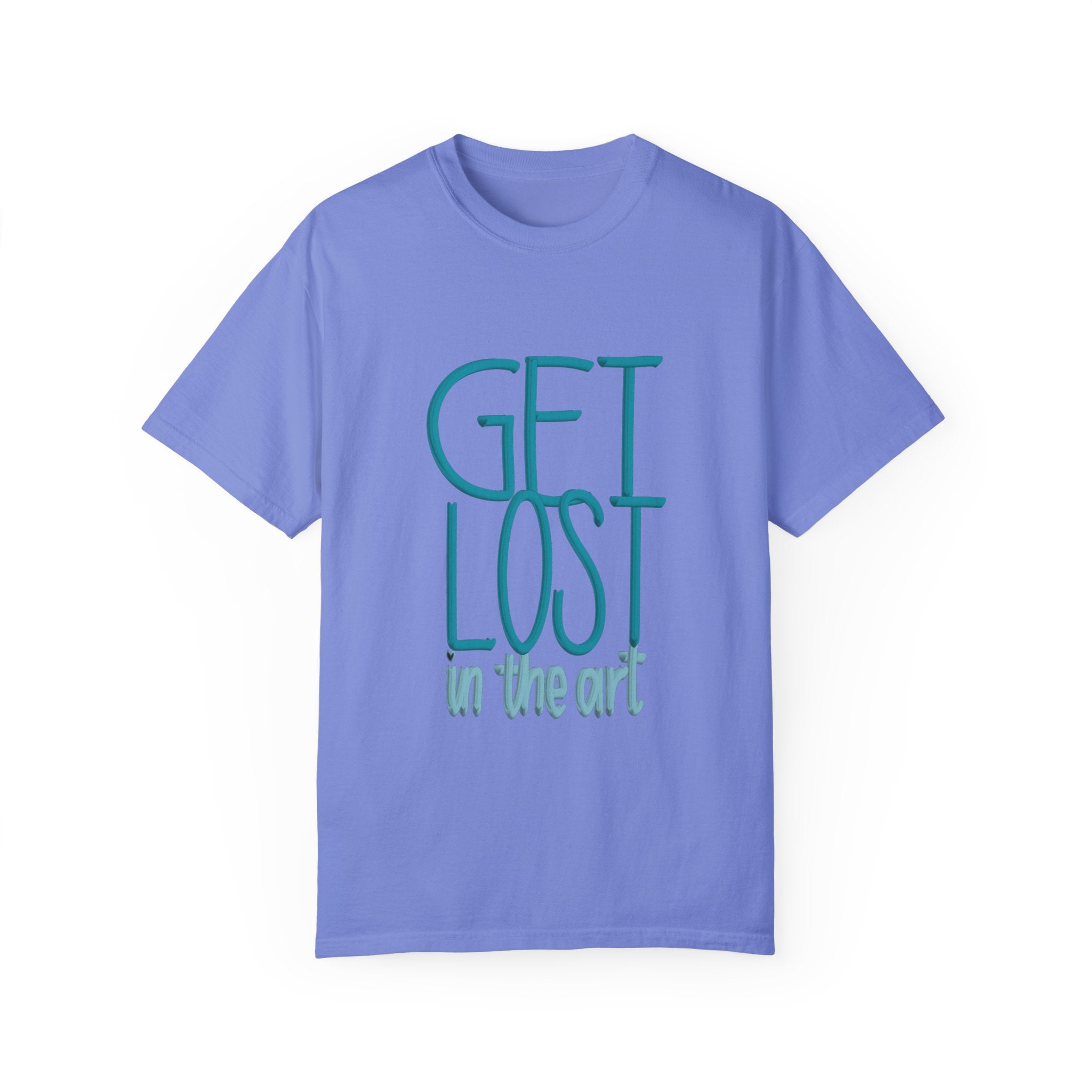 GET LOST Unisex Garment-Dyed T-shirt