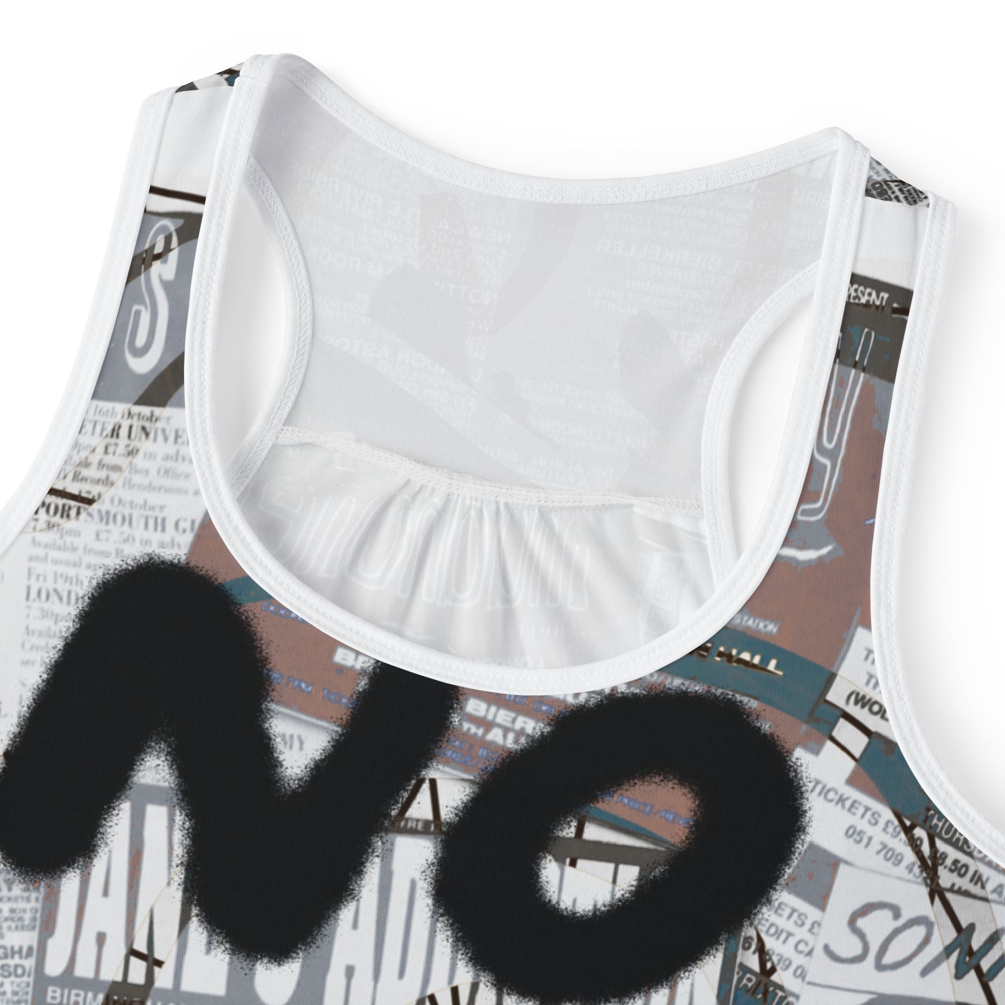 Trendy Women's Tank Top - 'No Chills' Graphic Design