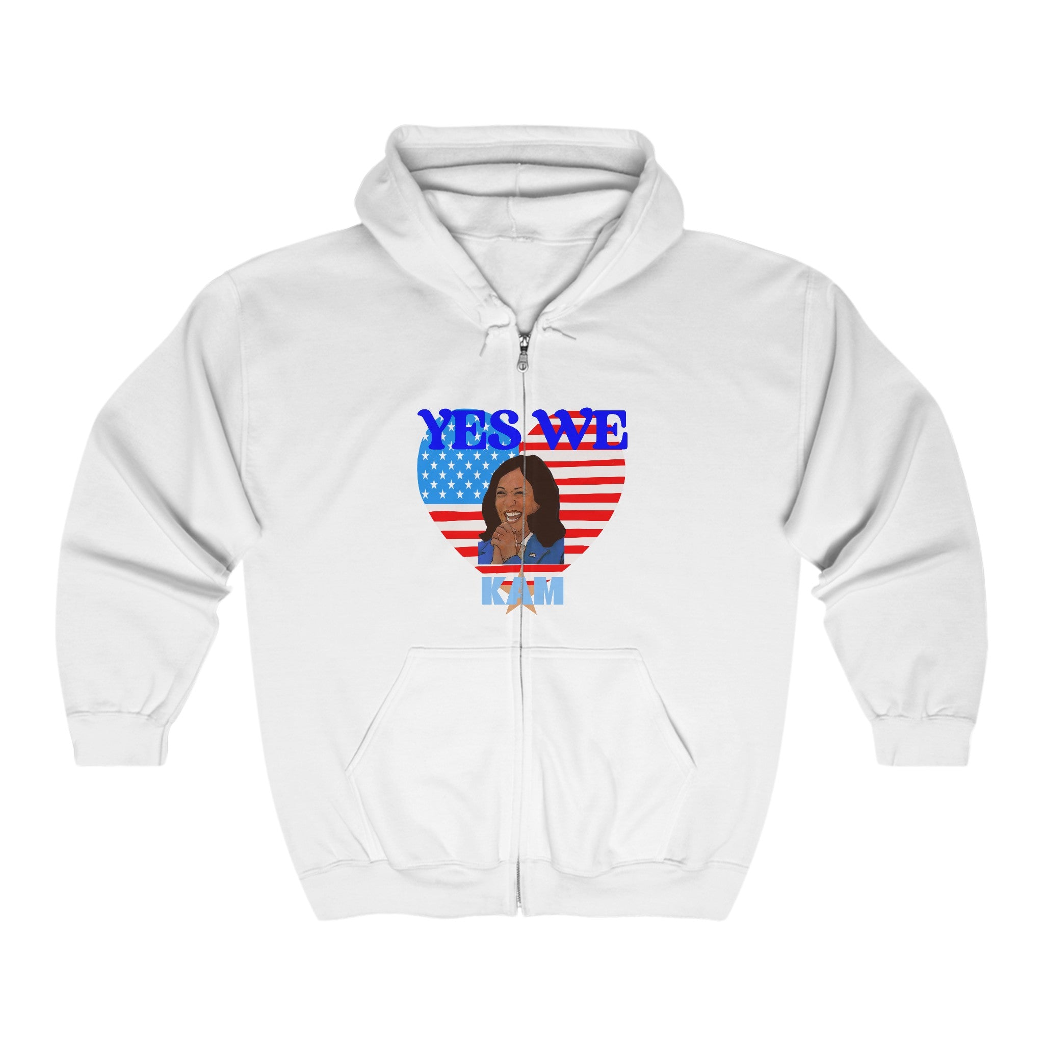 YES WE KAM Full Zip Hooded Sweatshirt