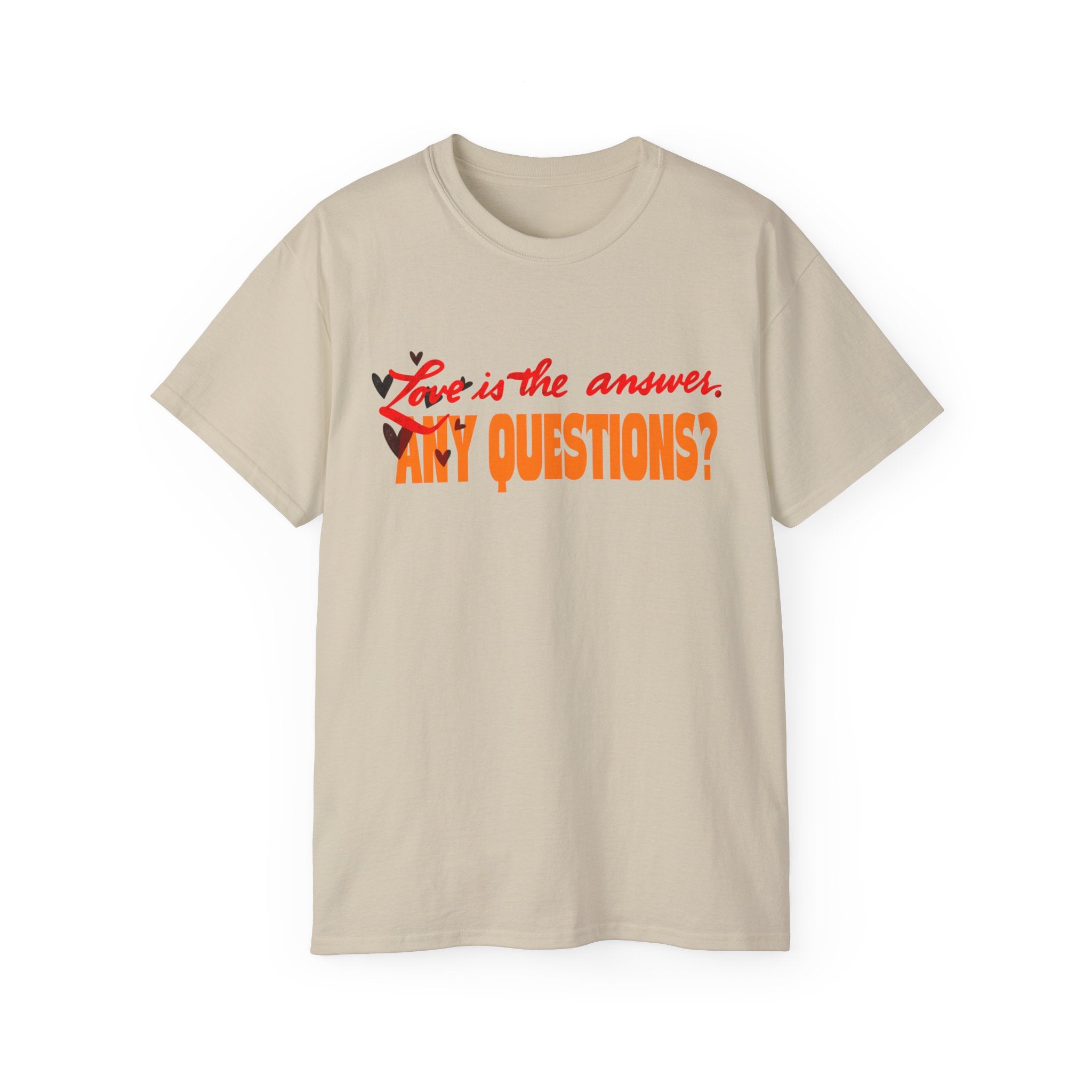 LOVE IS THE ANSWER Unisex Ultra Cotton Tee