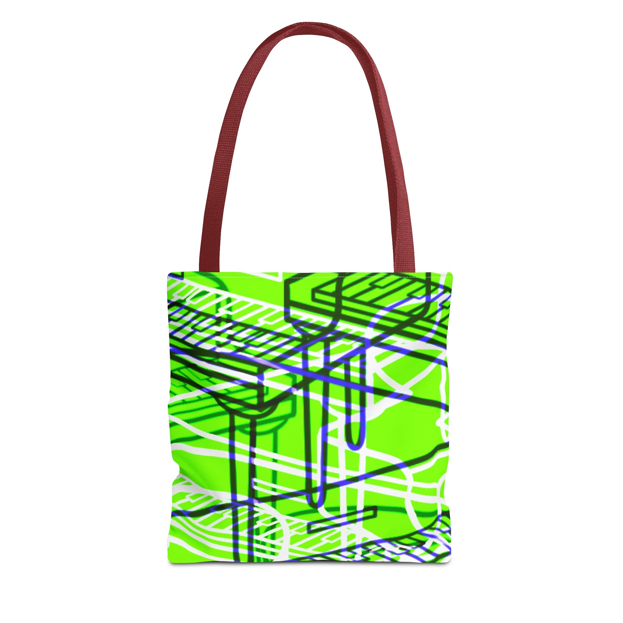 GREEN PIANOS Tote Bag (AOP)