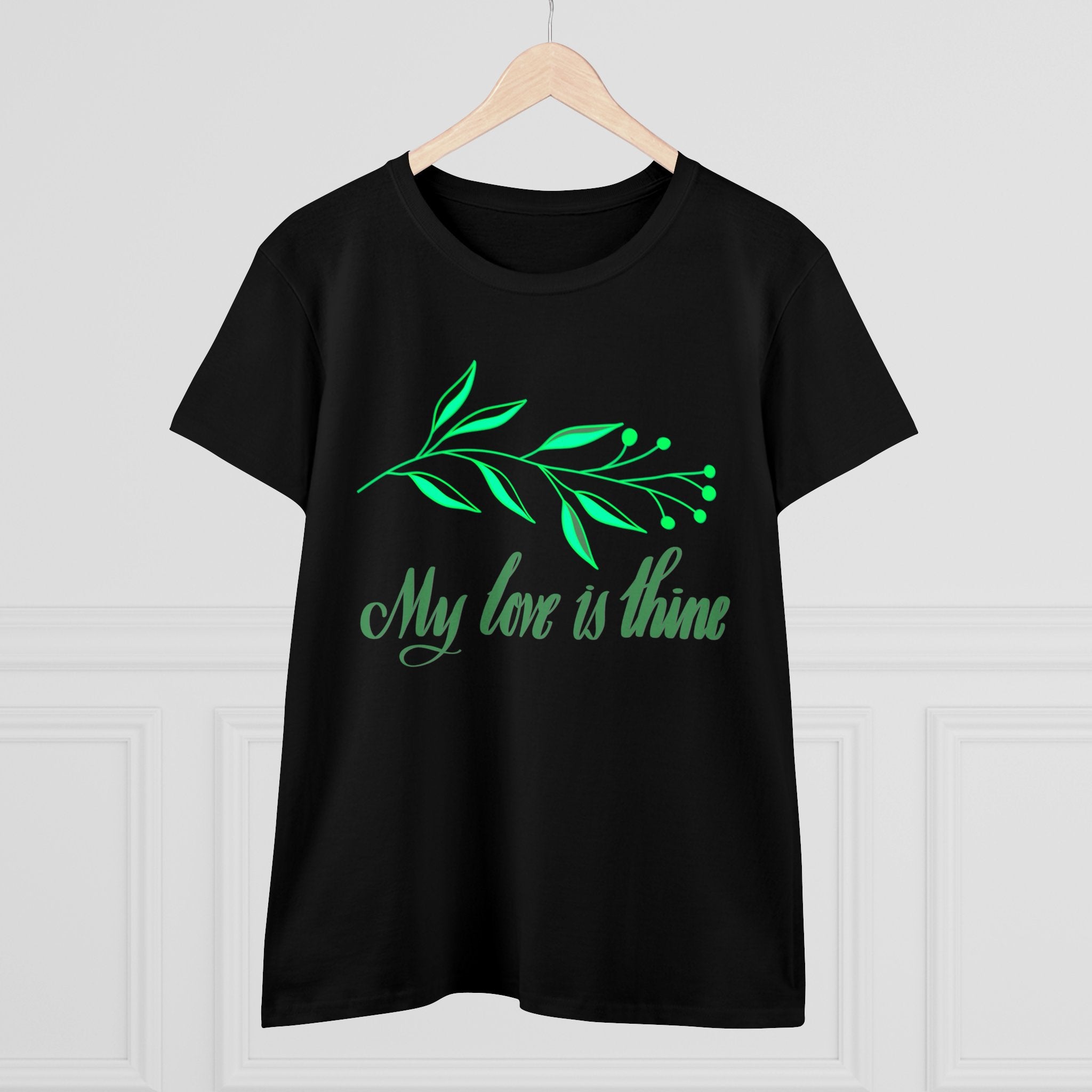 MY LOVE IS THINE QUOTABLE SHAKESPEARE Cotton Tee