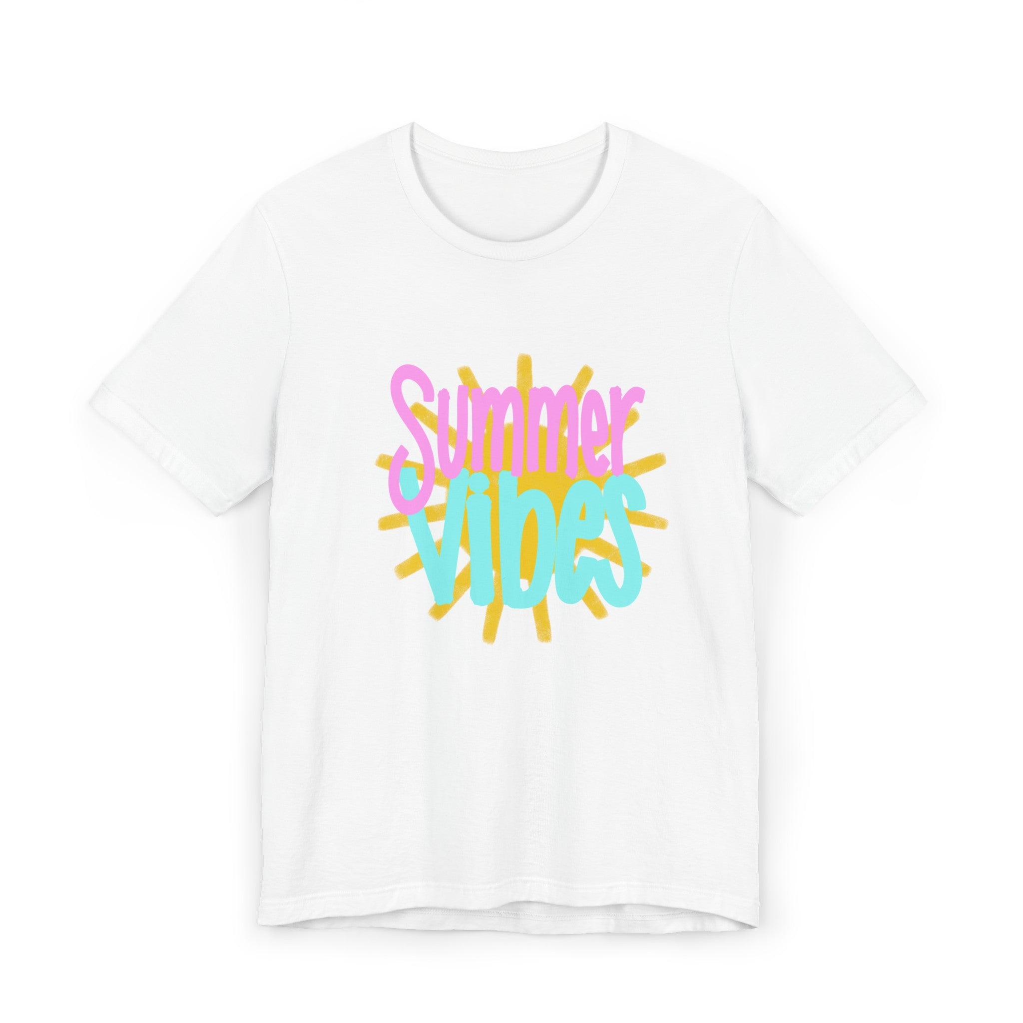 SUMMER VIBES Unisex Jersey Short Sleeve Tee