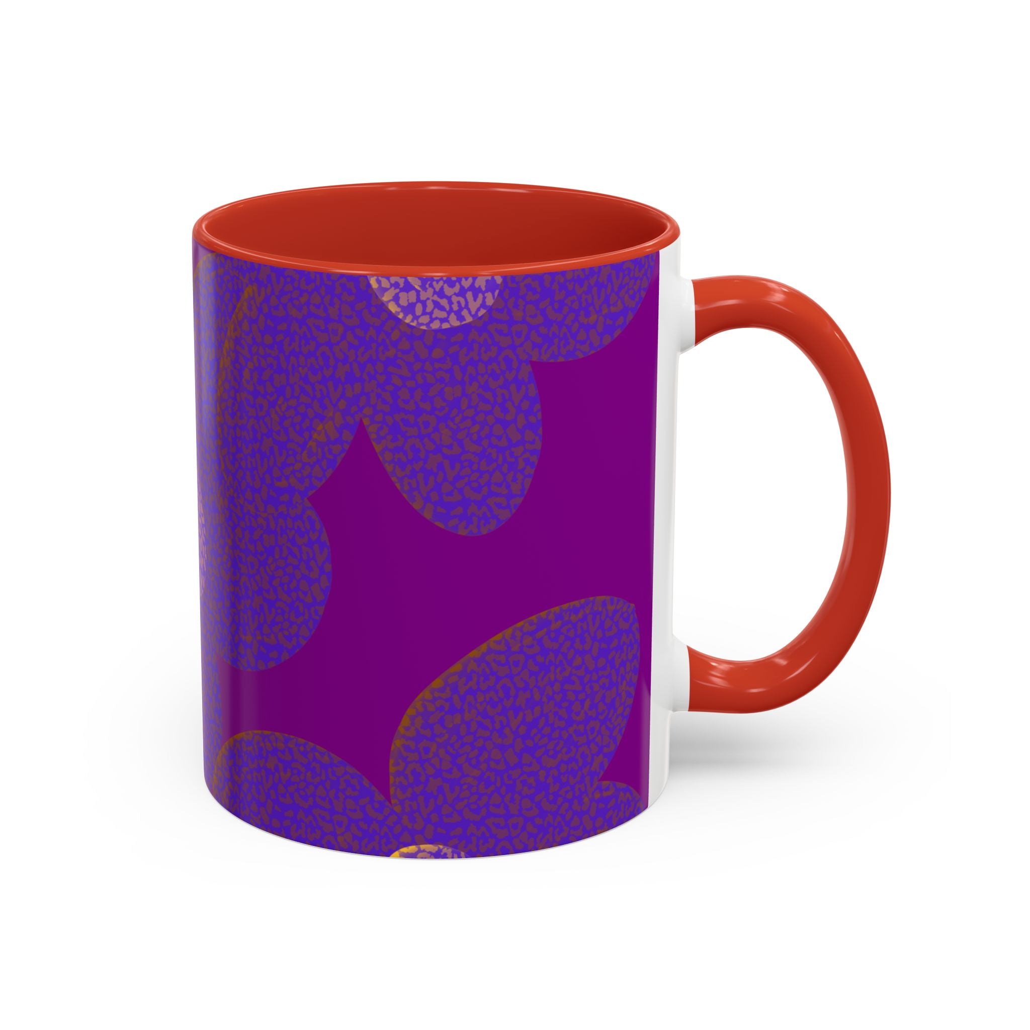 PURPLE FLOWER POWER 11 oz Coffee Mug
