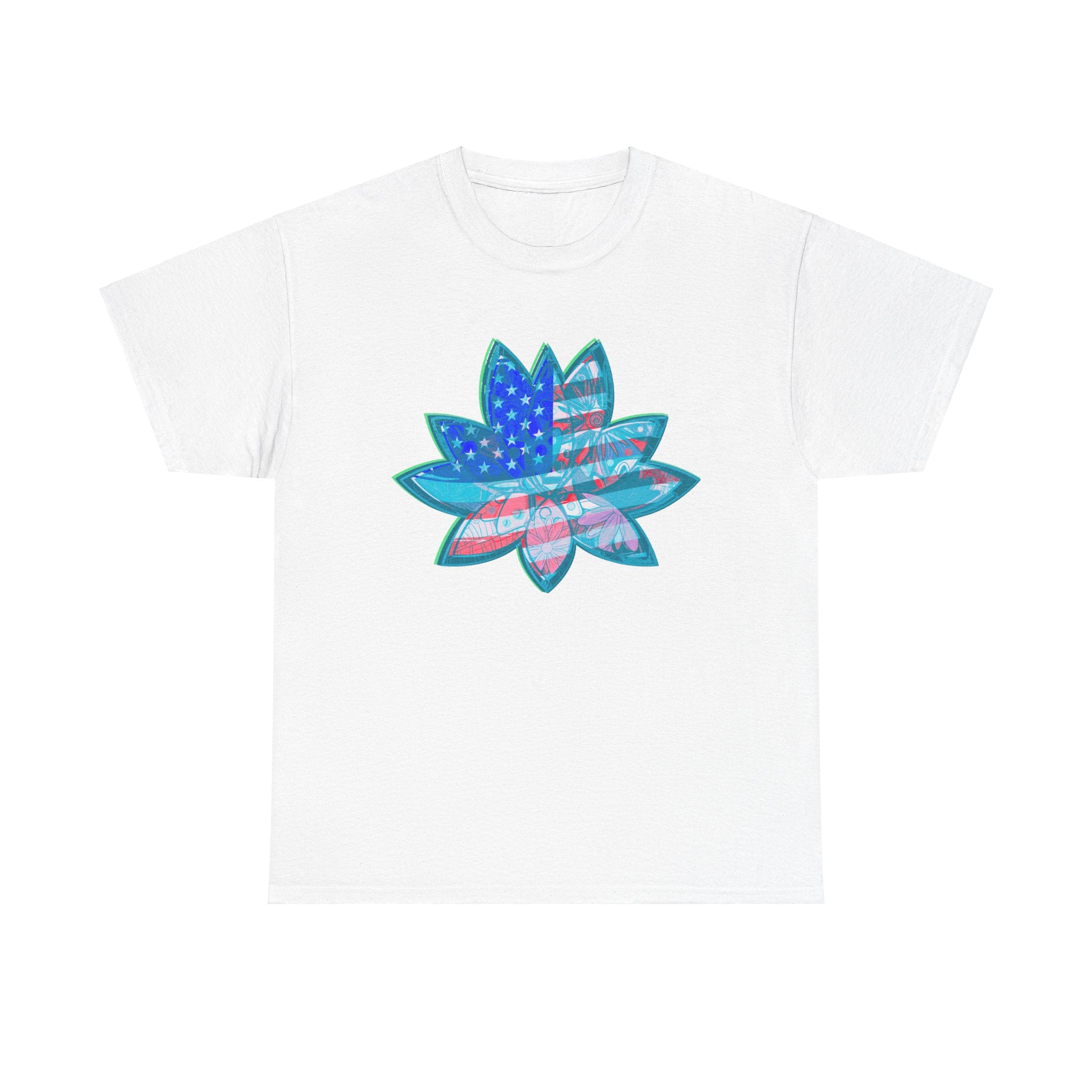 LOTUS USA Unisex Heavy Cotton Tee