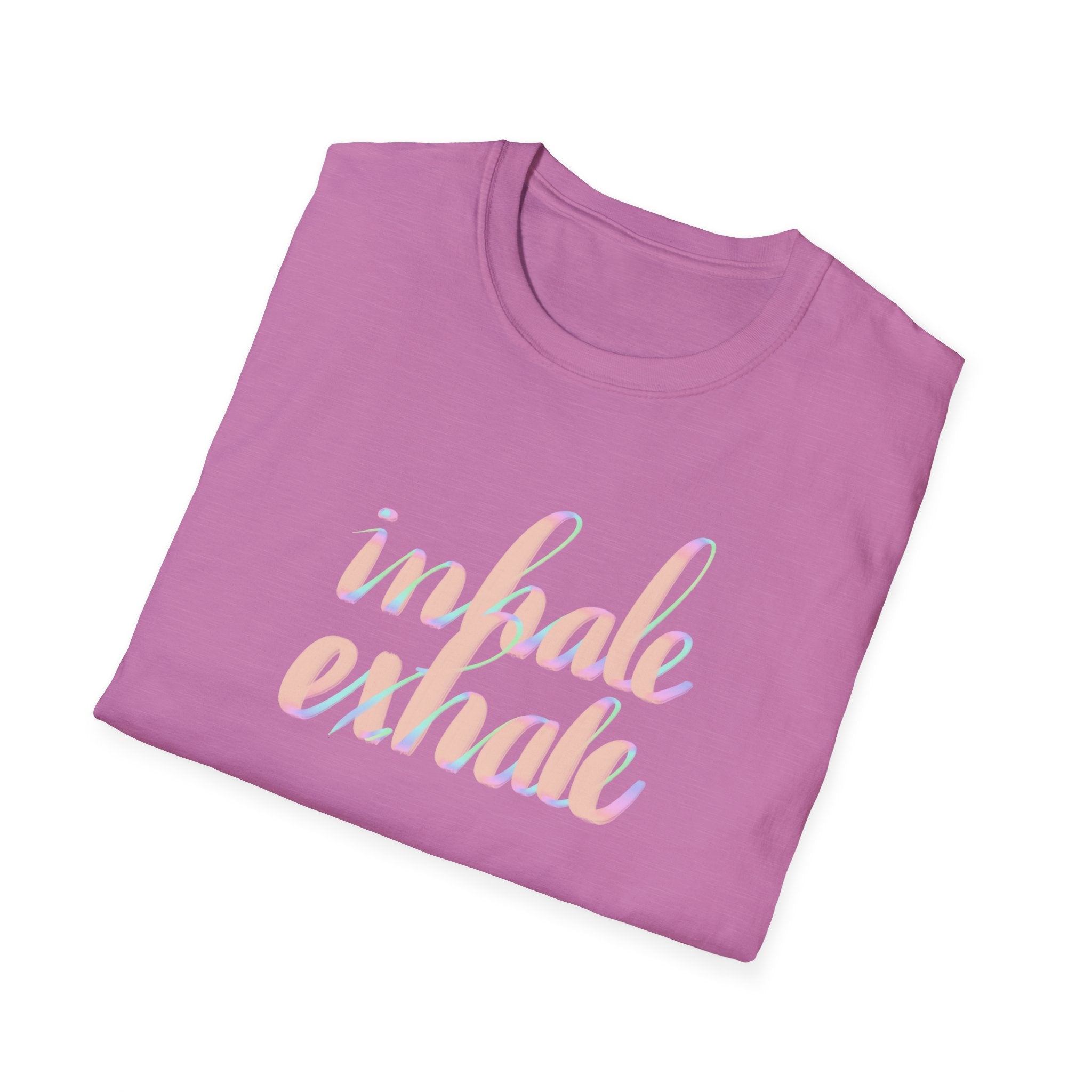INHALE EXHALE Unisex Softstyle T-Shirt