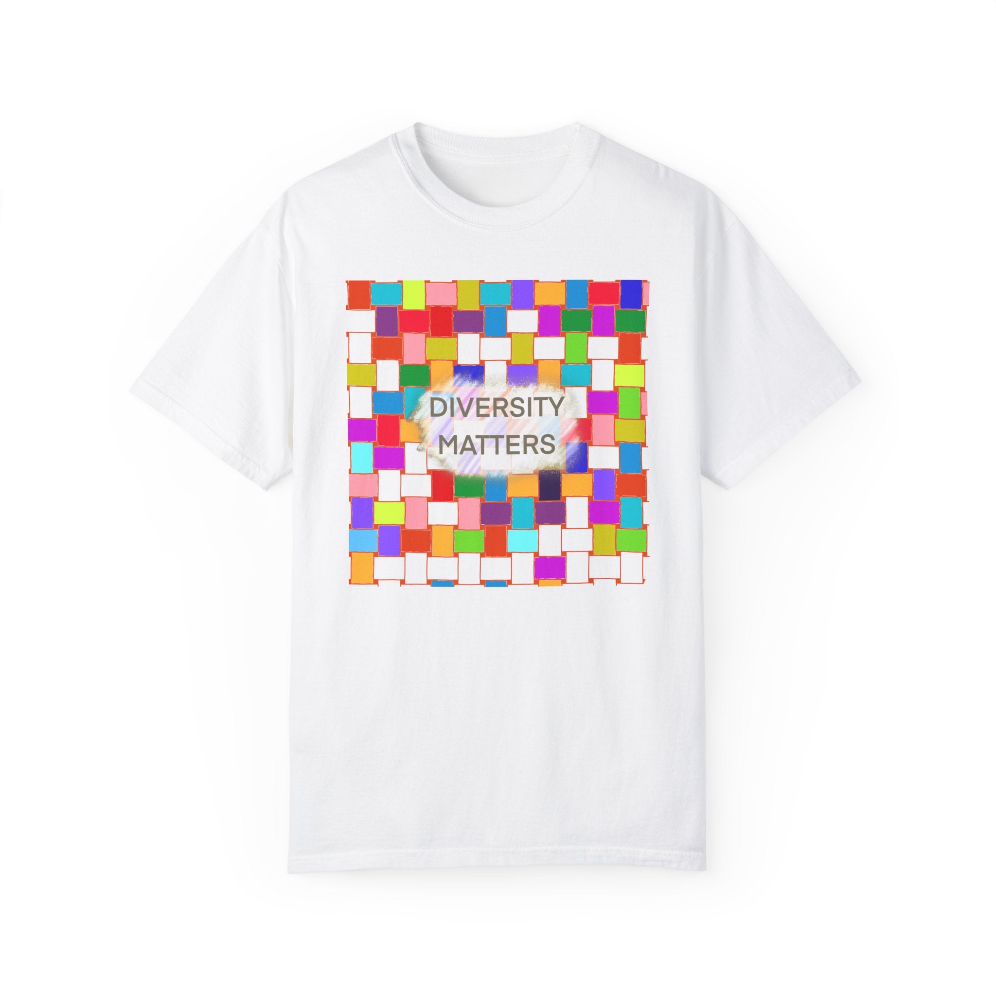 DIVERSITY MATTERS Unisex Garment-Dyed T-shirt