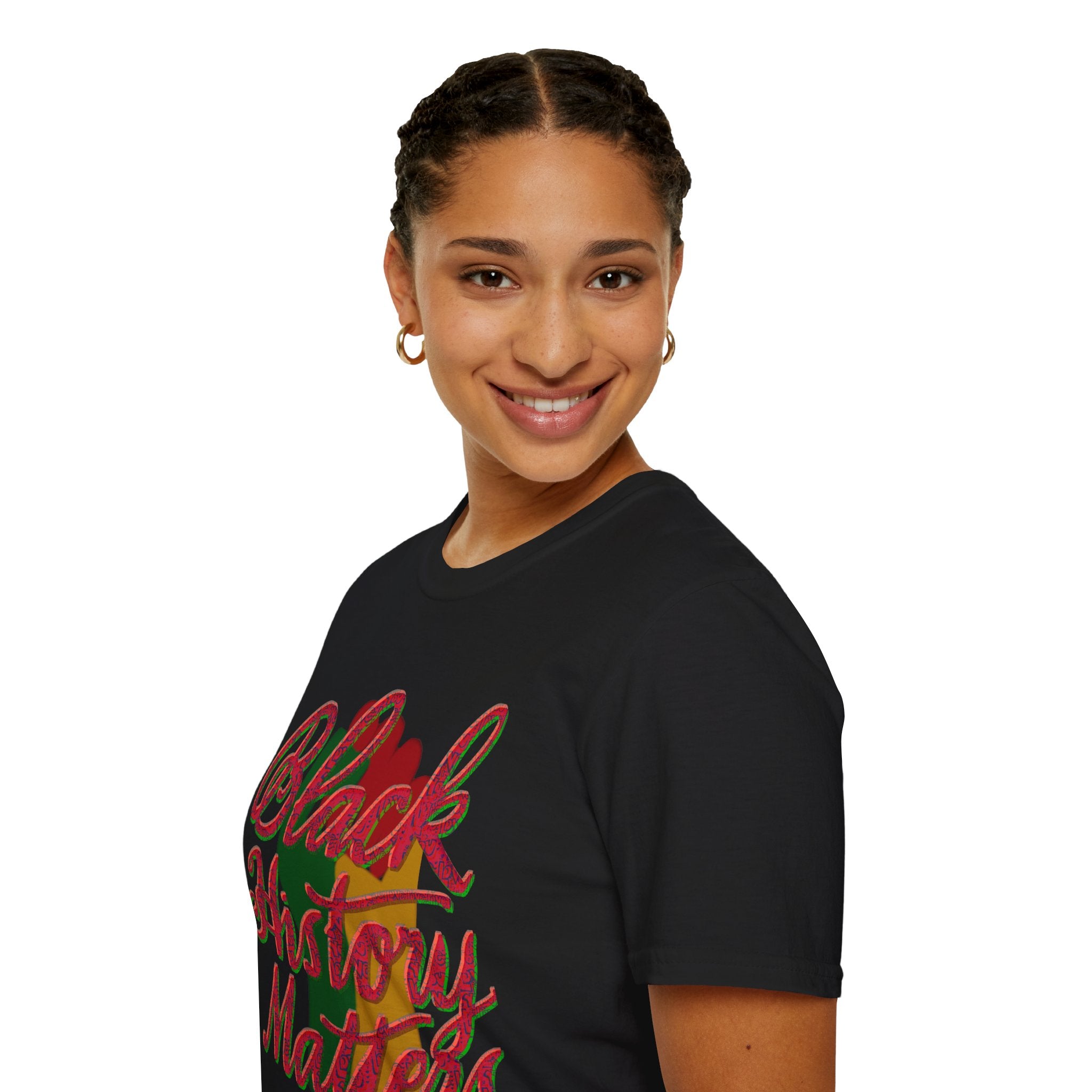 Black History Month Calligraphy T-Shirt