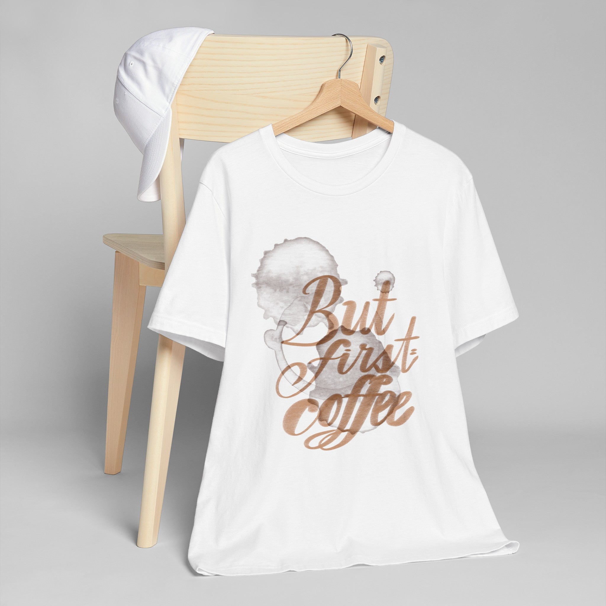 BUT FIRST Unisex Jersey T-Shirt