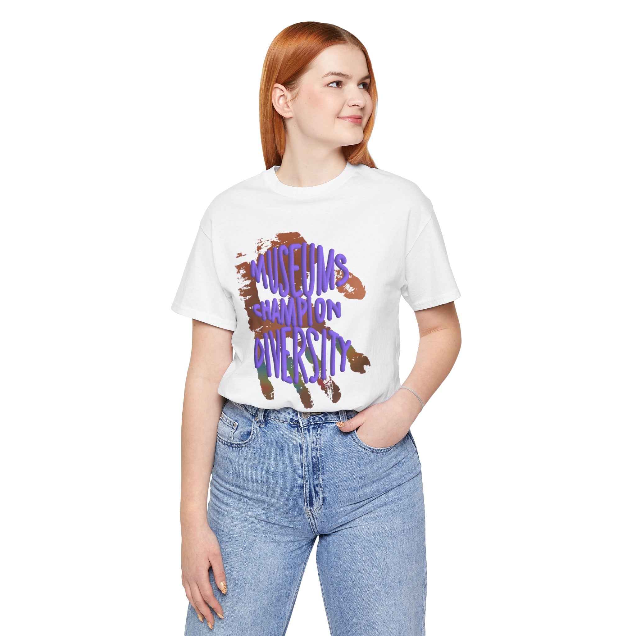 MUSEUMS CHAMPION DIVERSITY Unisex Jersey Short Sleeve Tee