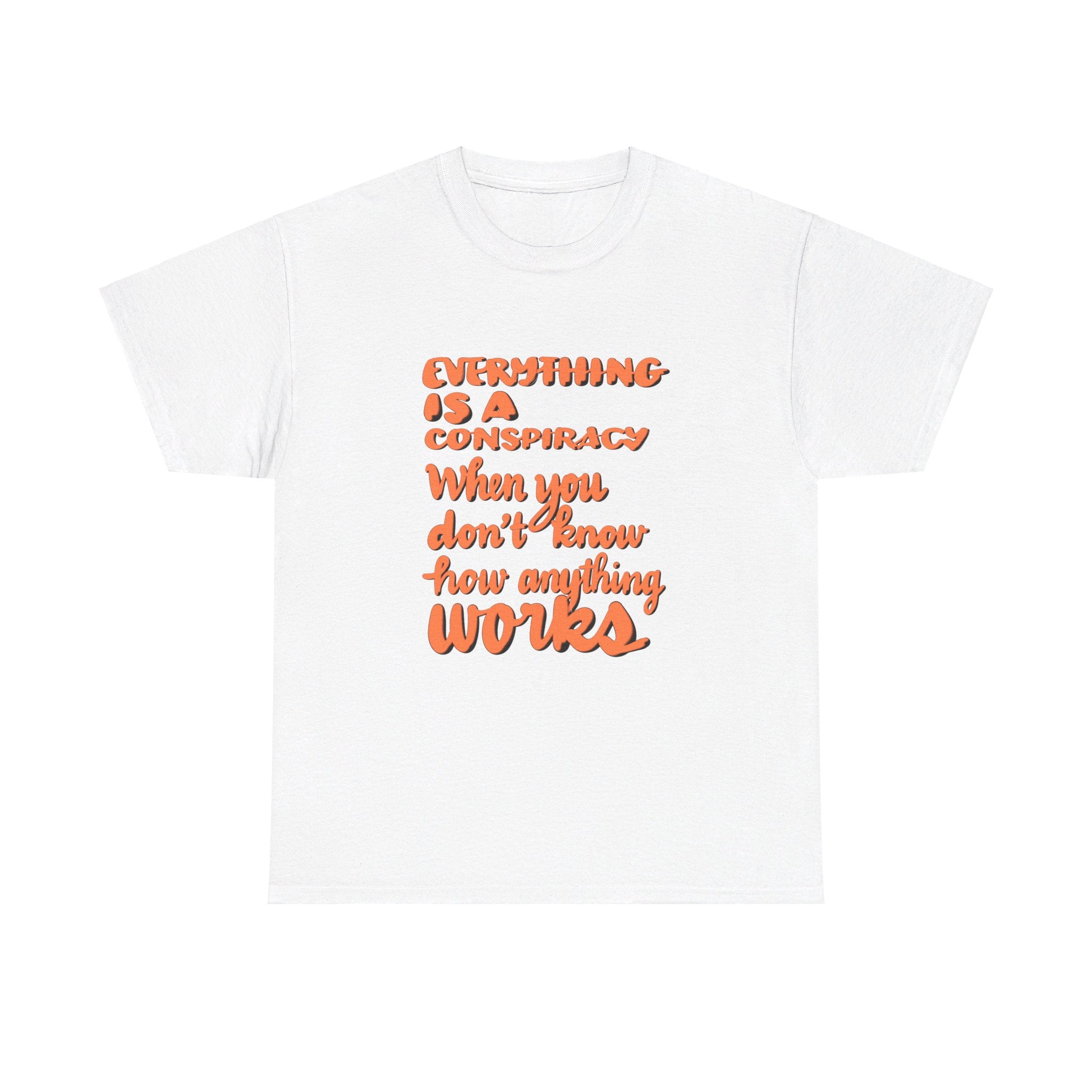 CONSPIRACIES Unisex Heavy Cotton Tee