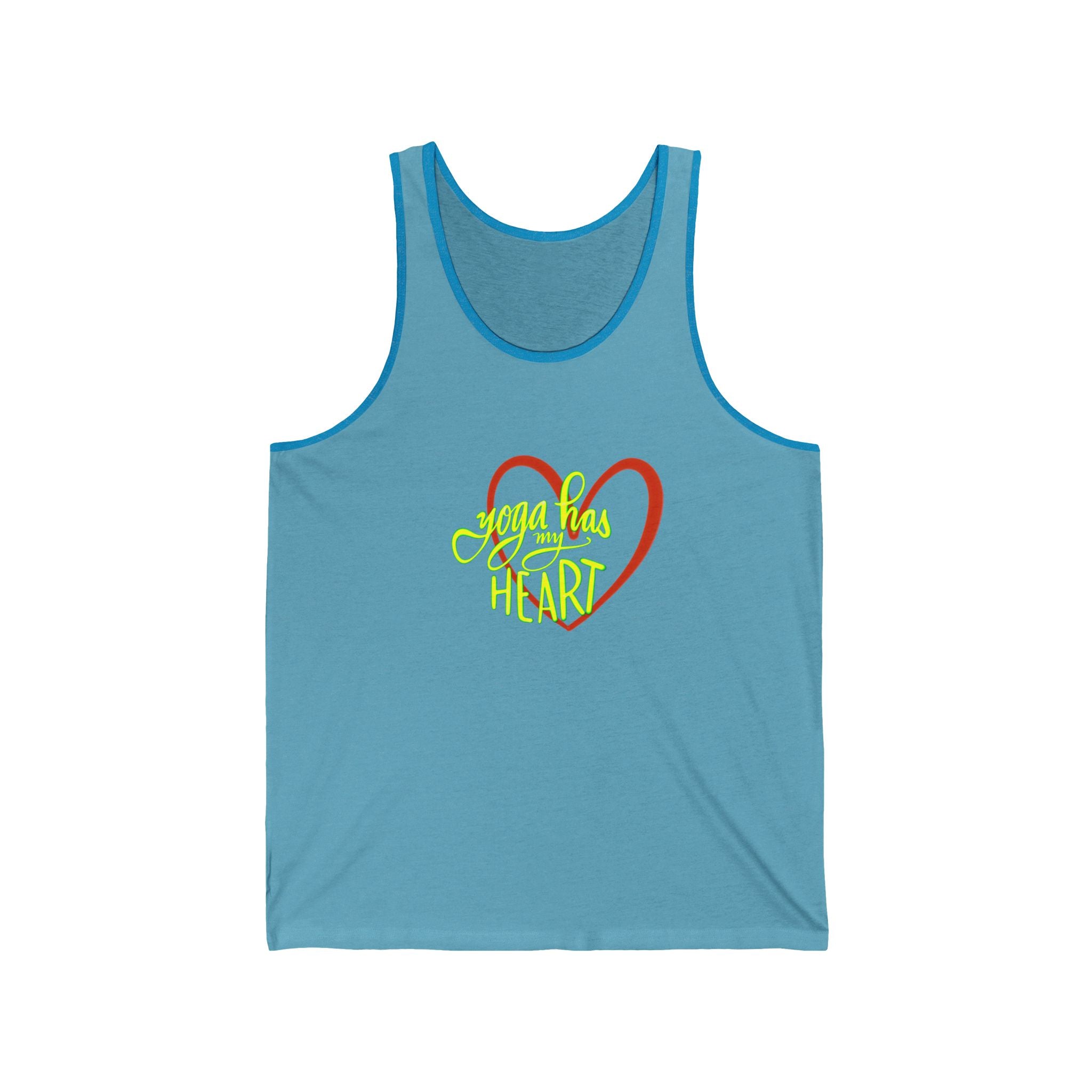 Yoga Has My Heart Jersey Tank