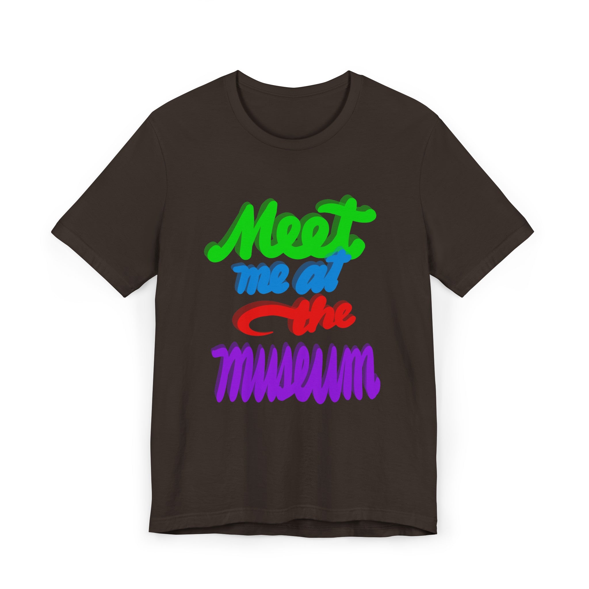 MEET ME AT THE MUSEUM Unisex Jersey Short Sleeve Tee