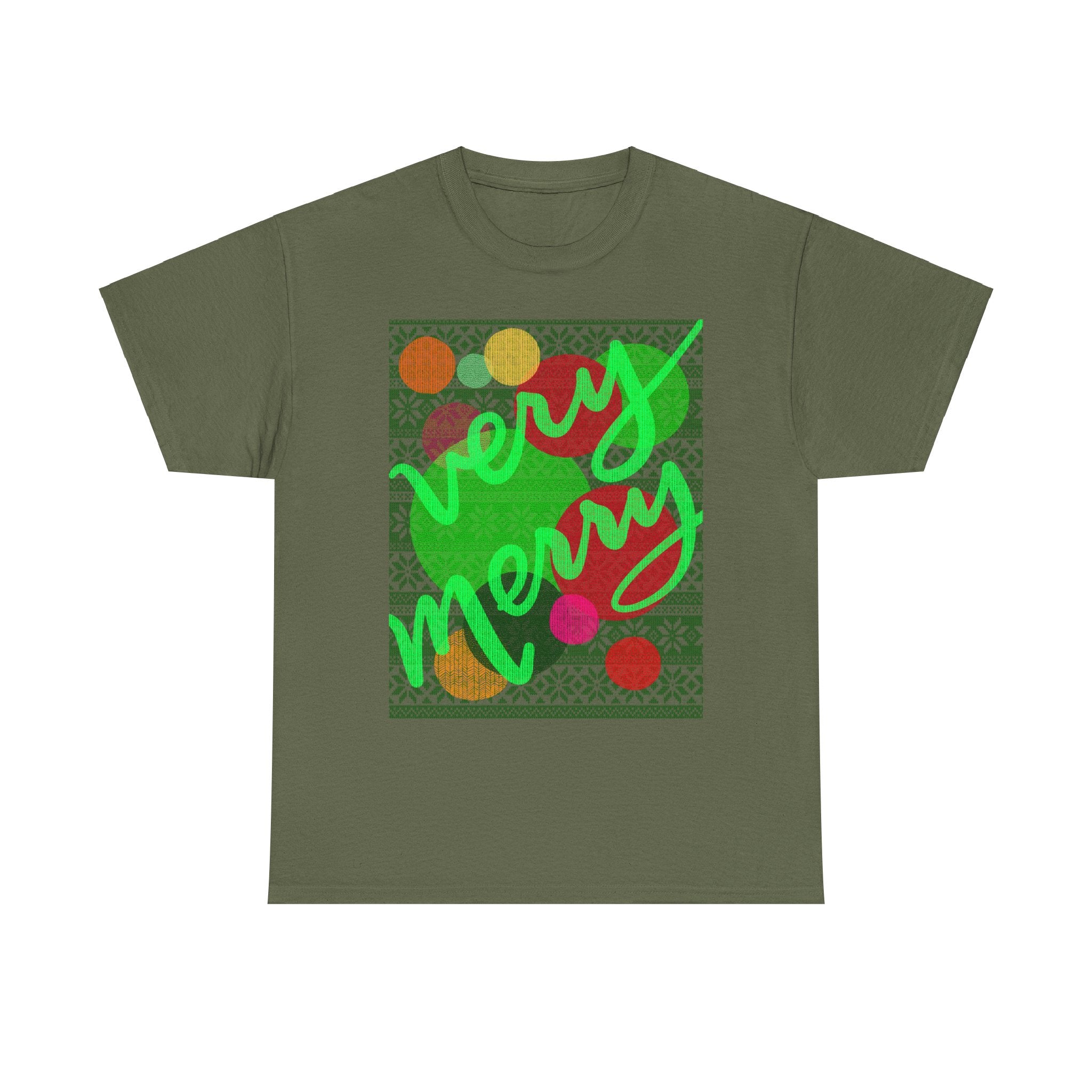 VERY MERRY Heavy Cotton Tee