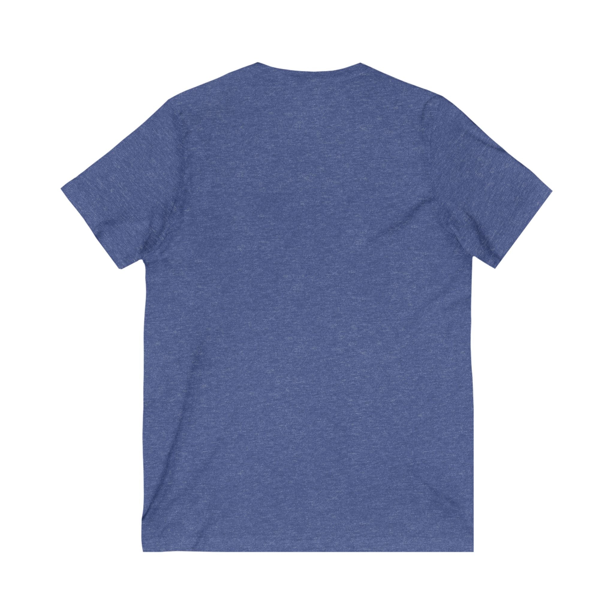 Spring-Inspired V-Neck Tee - "Spring Bee Springing"