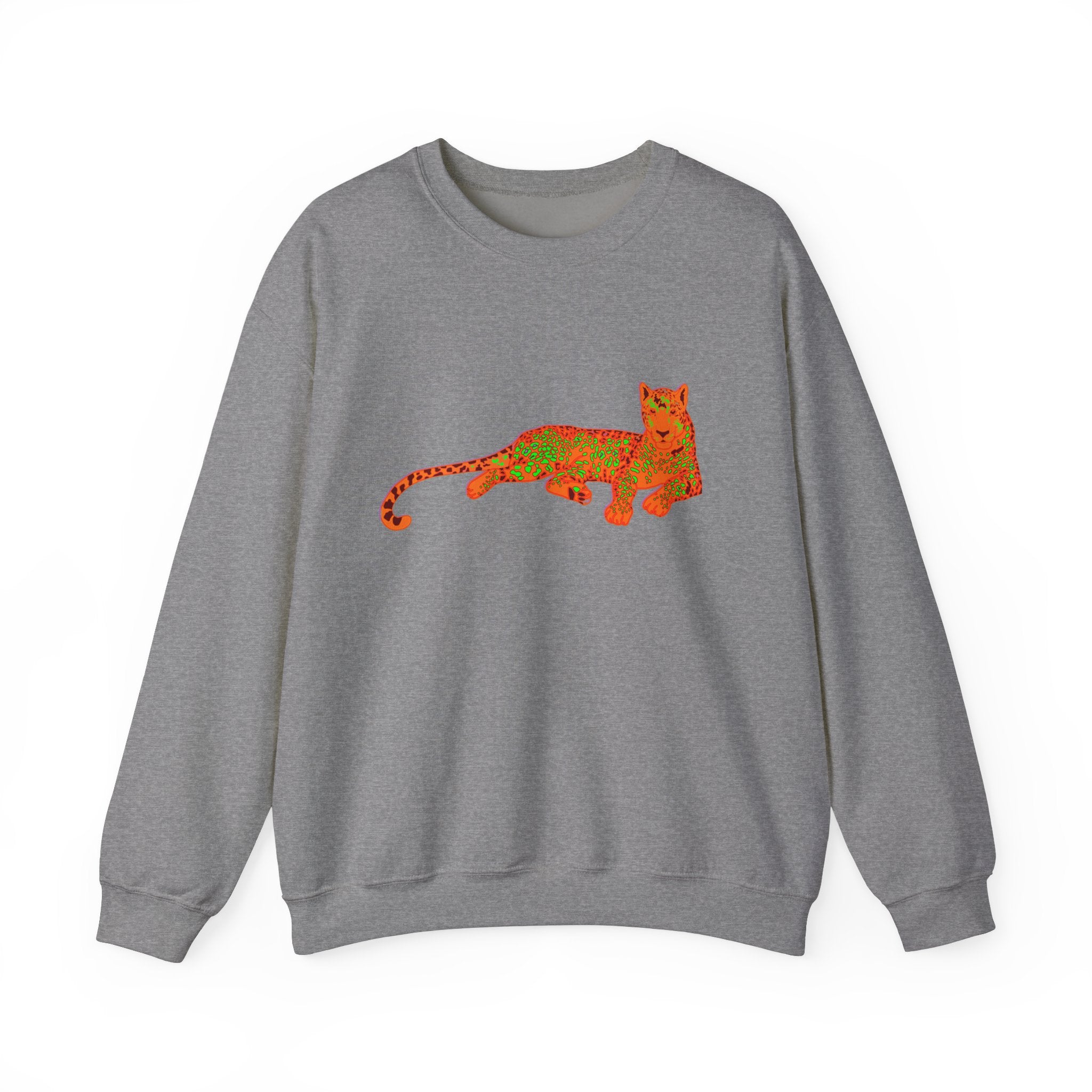 Colorful Leopard Crewneck Sweatshirt