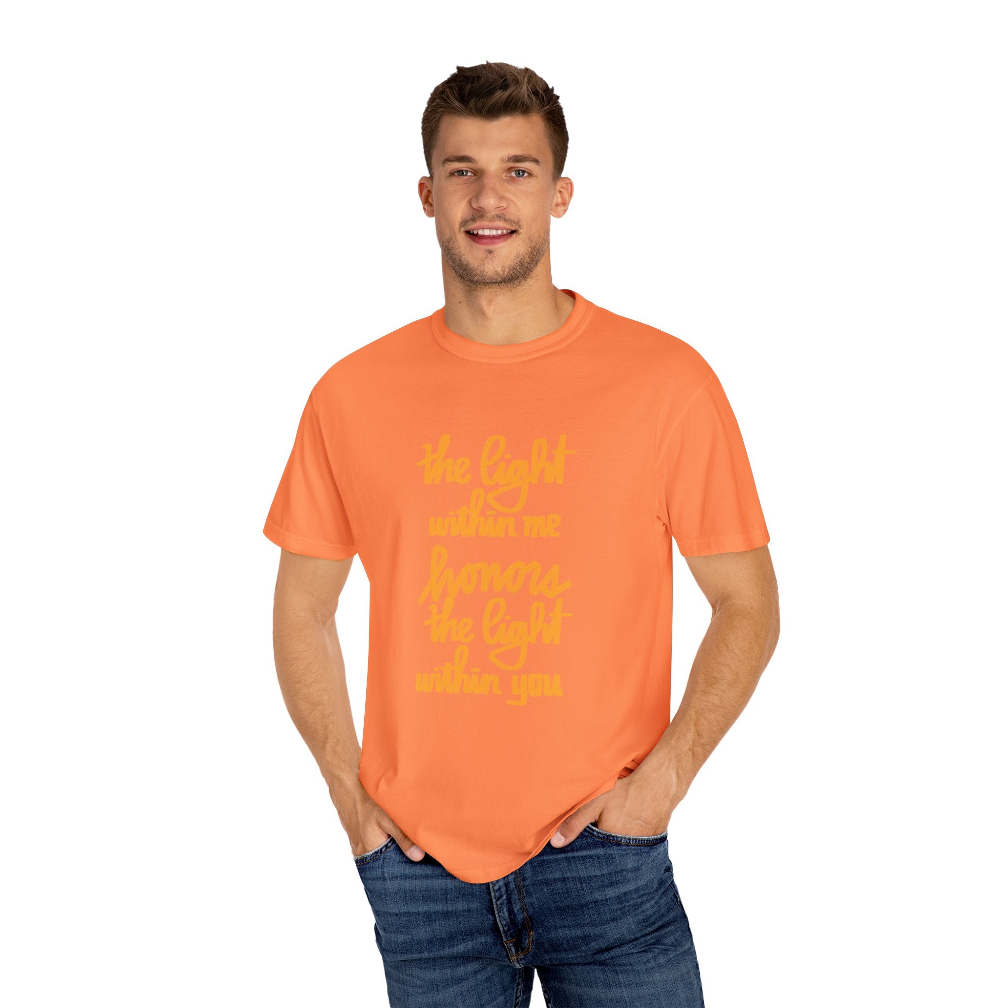 THE LIGHT WITHIN ME Unisex Garment-Dyed T-shirt