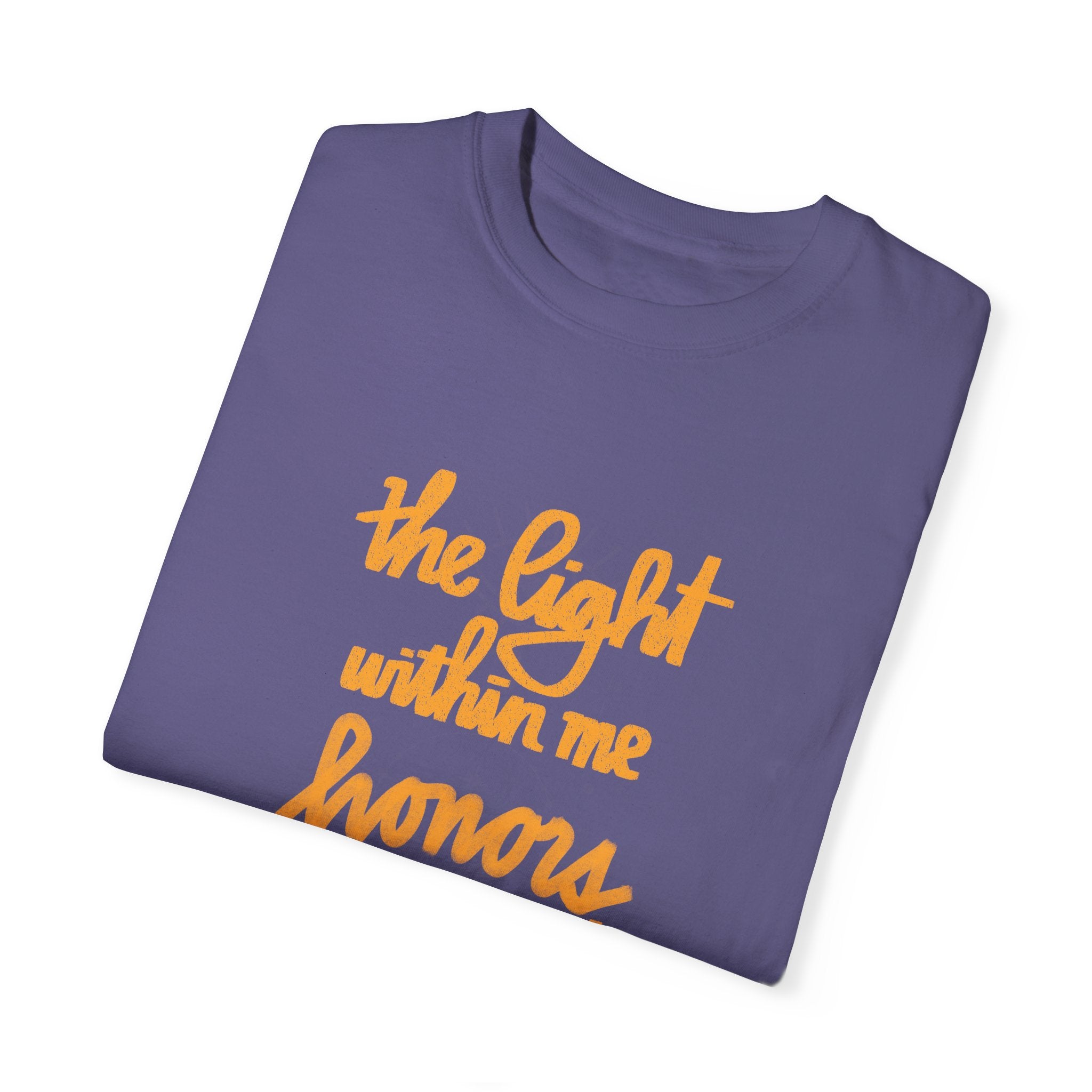 THE LIGHT WITHIN ME Unisex Garment-Dyed T-shirt