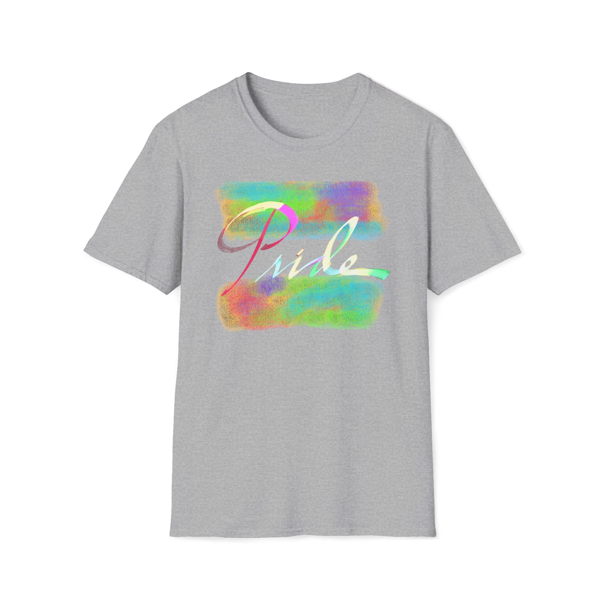 PRIDE_PAINTERLY Unisex Softstyle T-Shirt