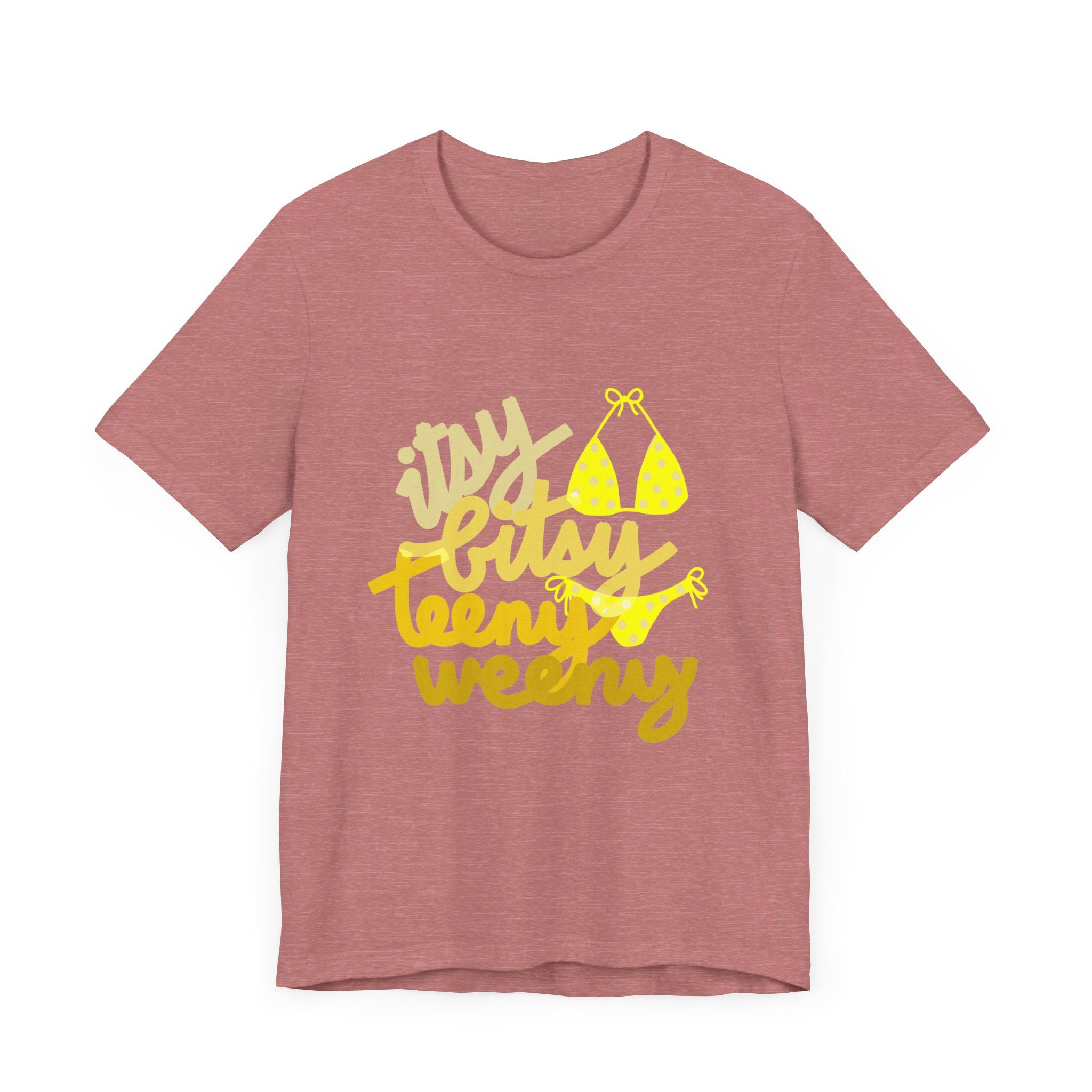 ITSY BITSY BIKINI Unisex Jersey Short Sleeve Tee