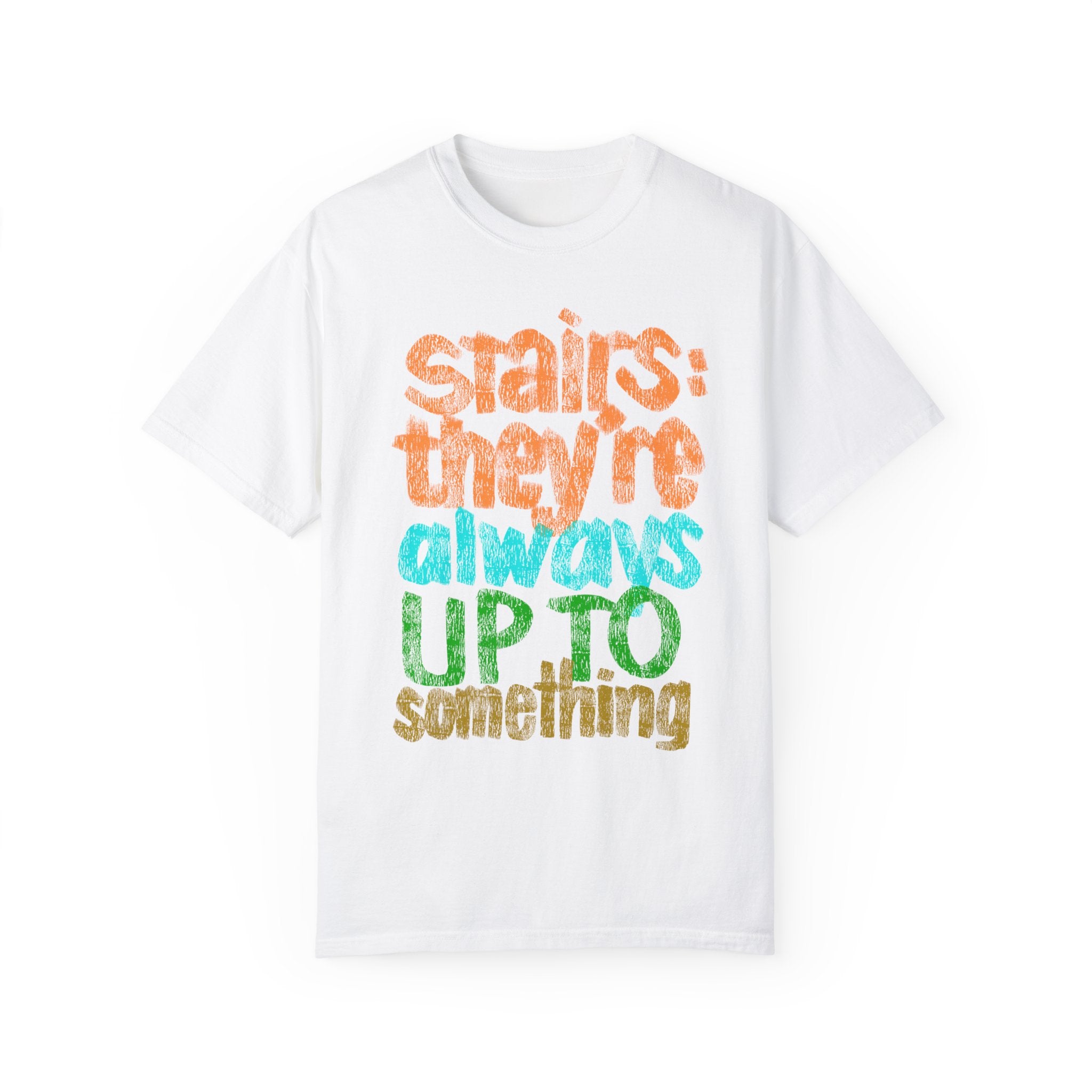 STAIRS Garment-Dyed T-shirt