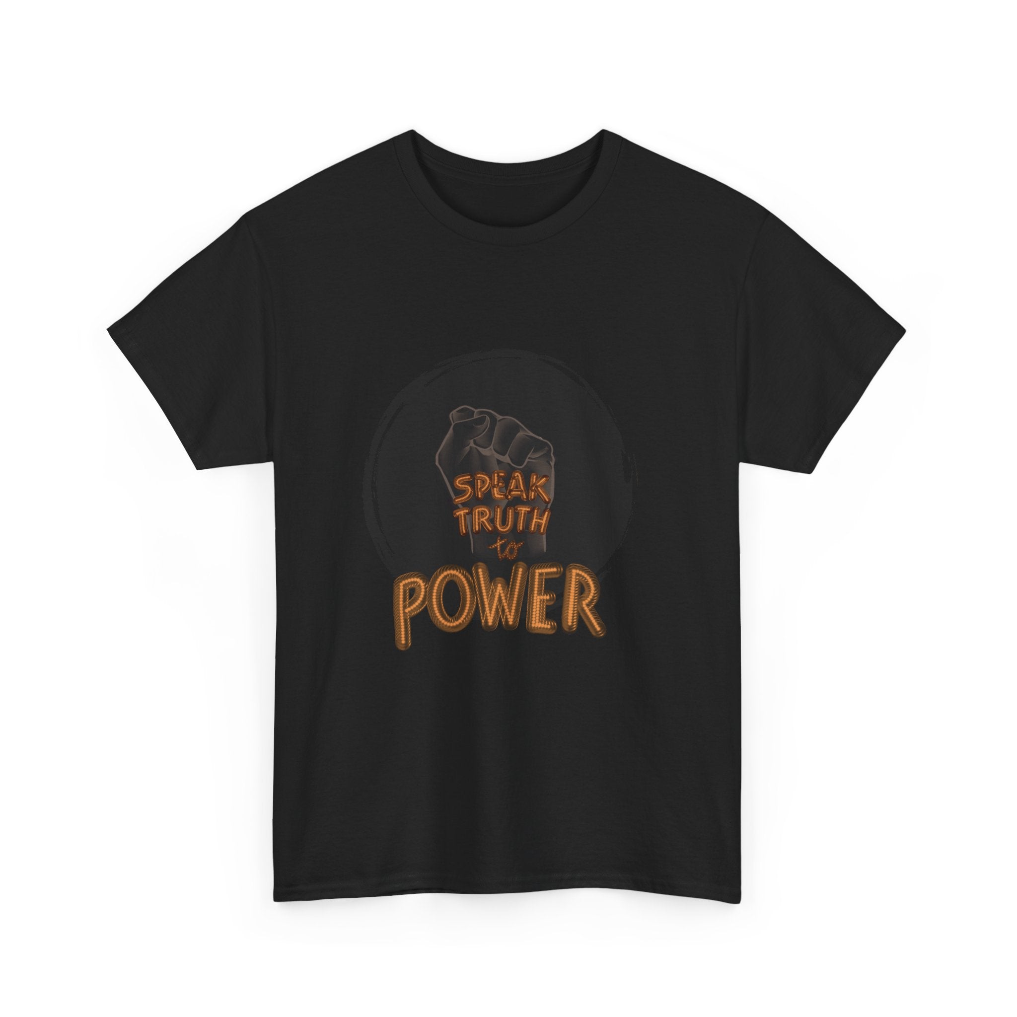 SPEAK TRUTH TO POWER Unisex Heavy Cotton Tee