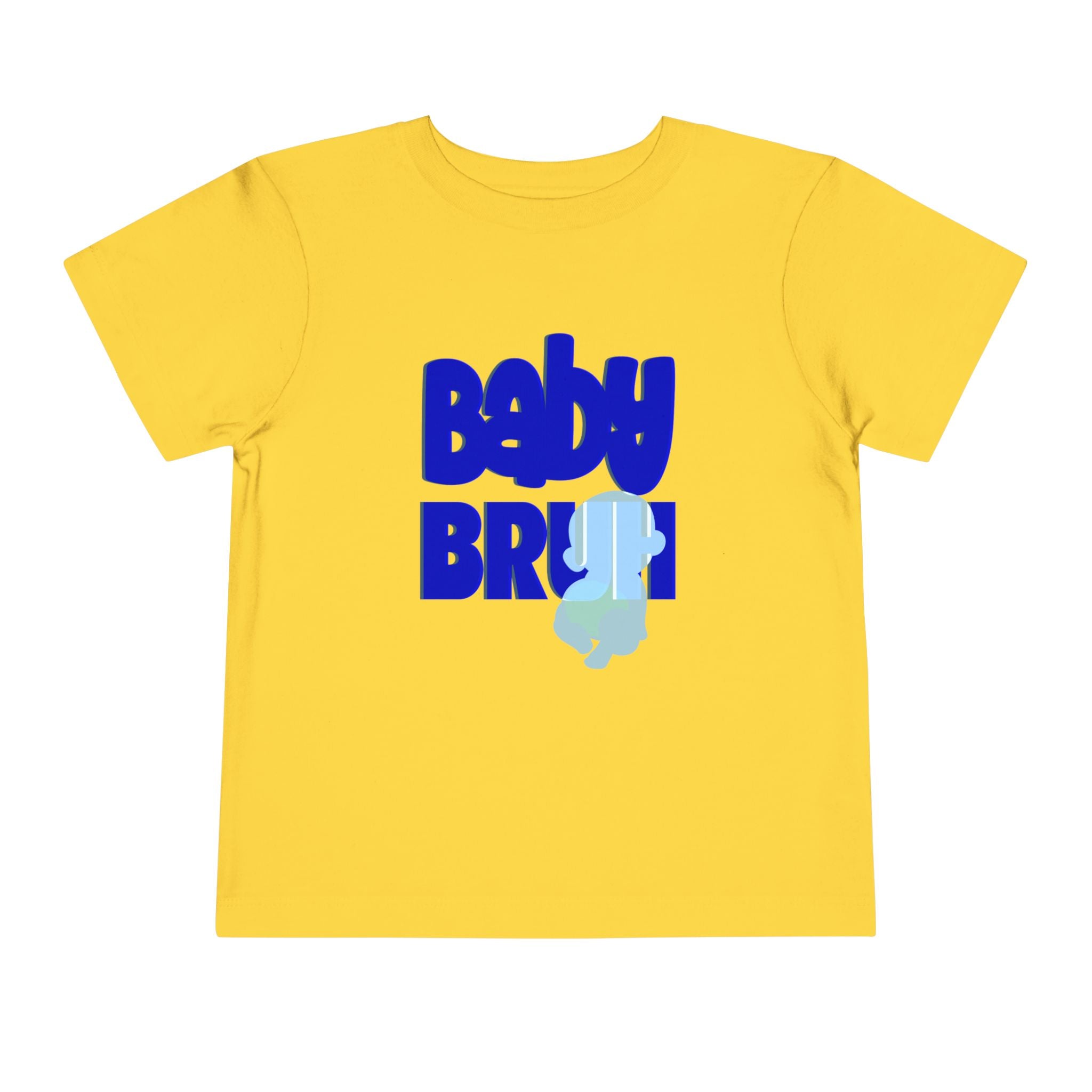 Toddler Tee BABY BRUH Cute Family Love Design