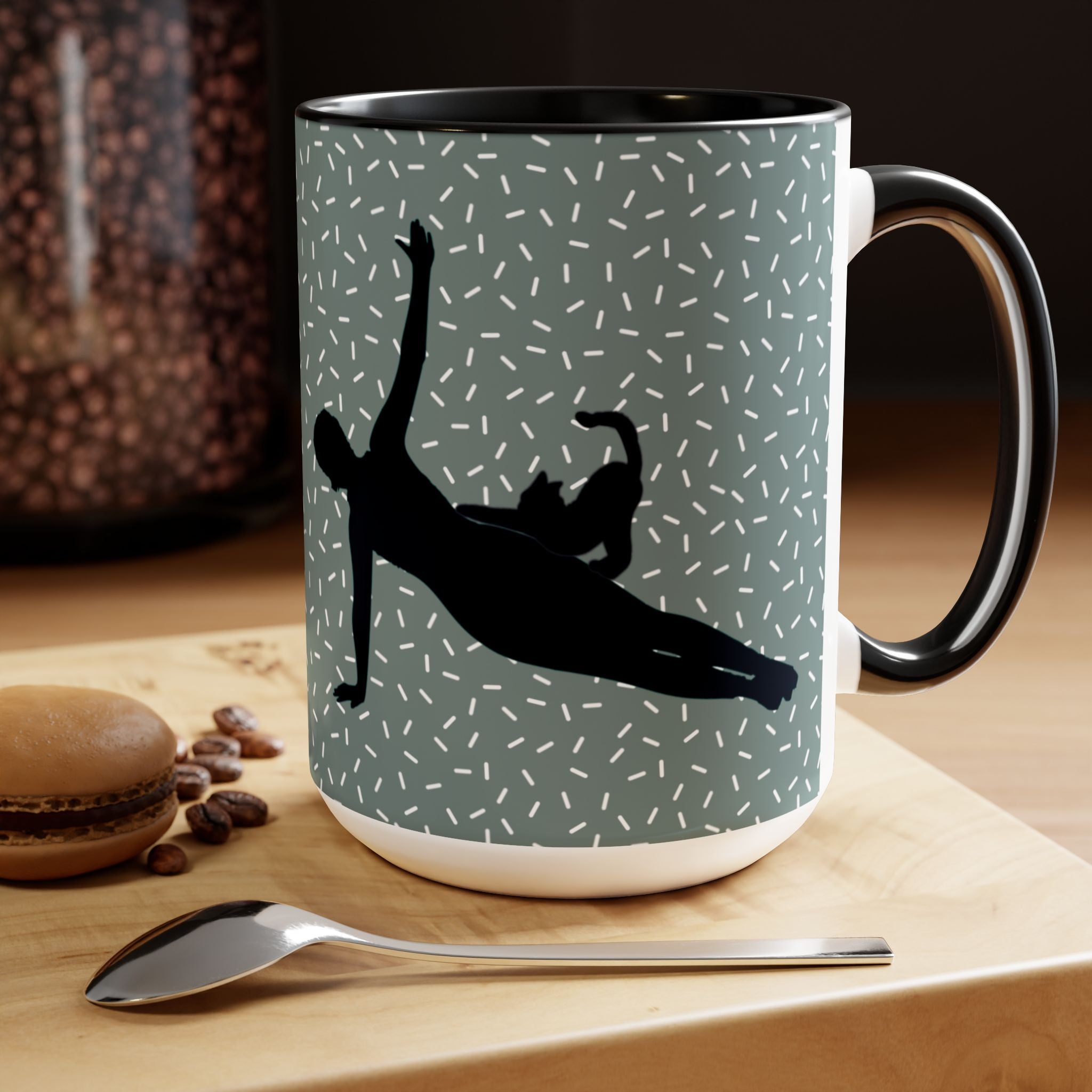 YOGA WITH MY CAT 15oz