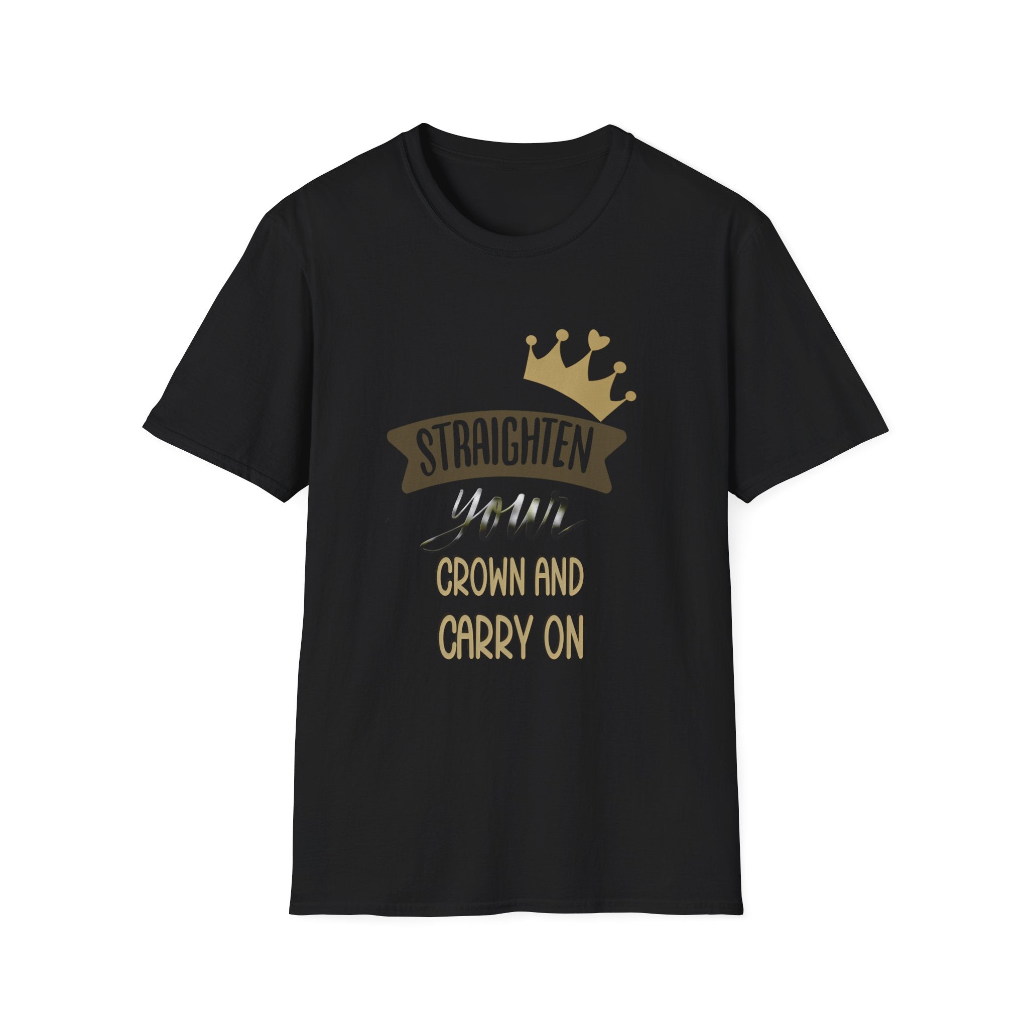 STRAIGHTEN YOUR CROWN TEE