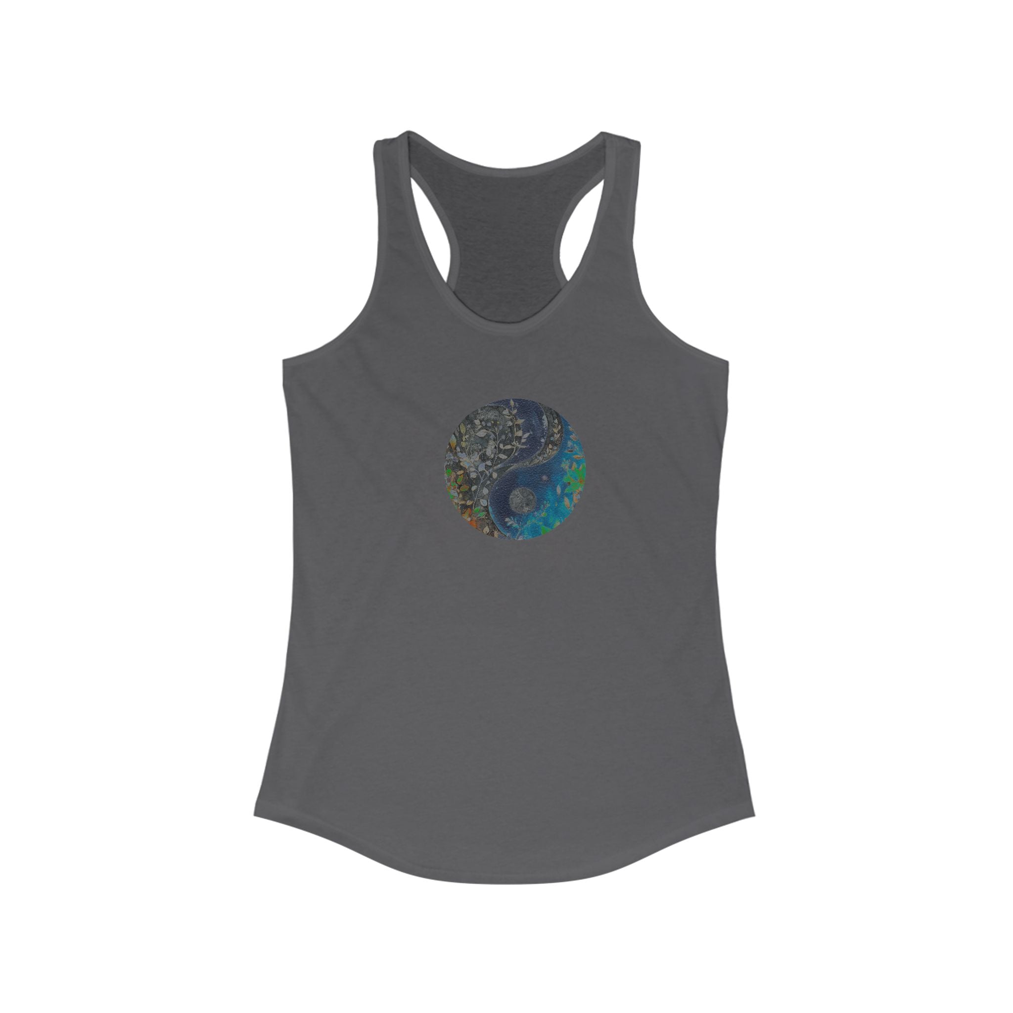 RelaxedYin Yang Racerback Tank for Women