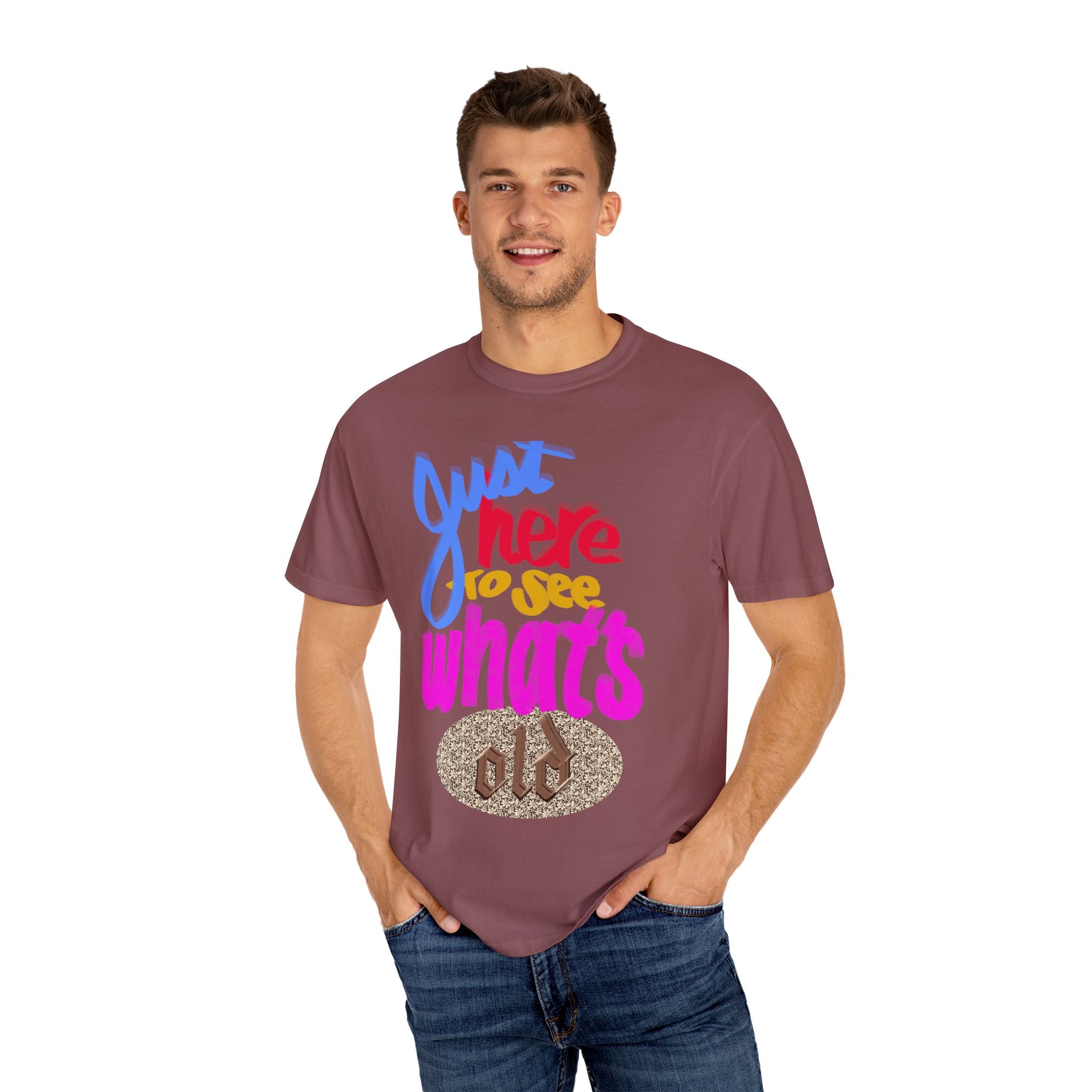 WHAT’S OLD Unisex Garment-Dyed T-shirt