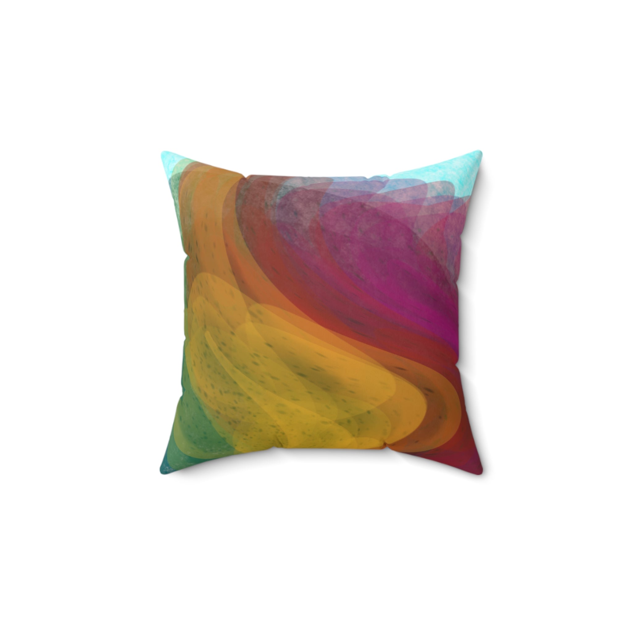 Spun Polyester Square Pillow