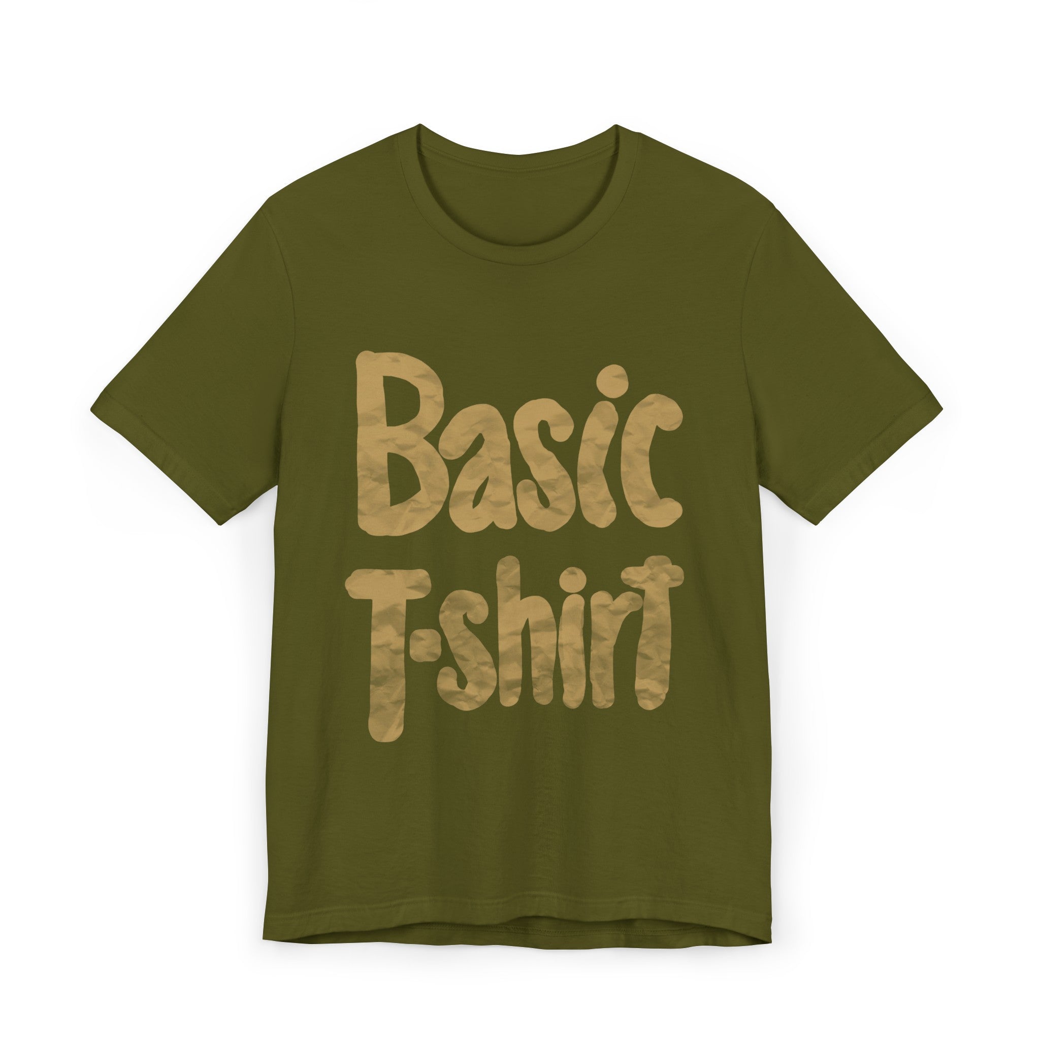 BASIC T-SHIRT Unisex Jersey Short Sleeve Tee