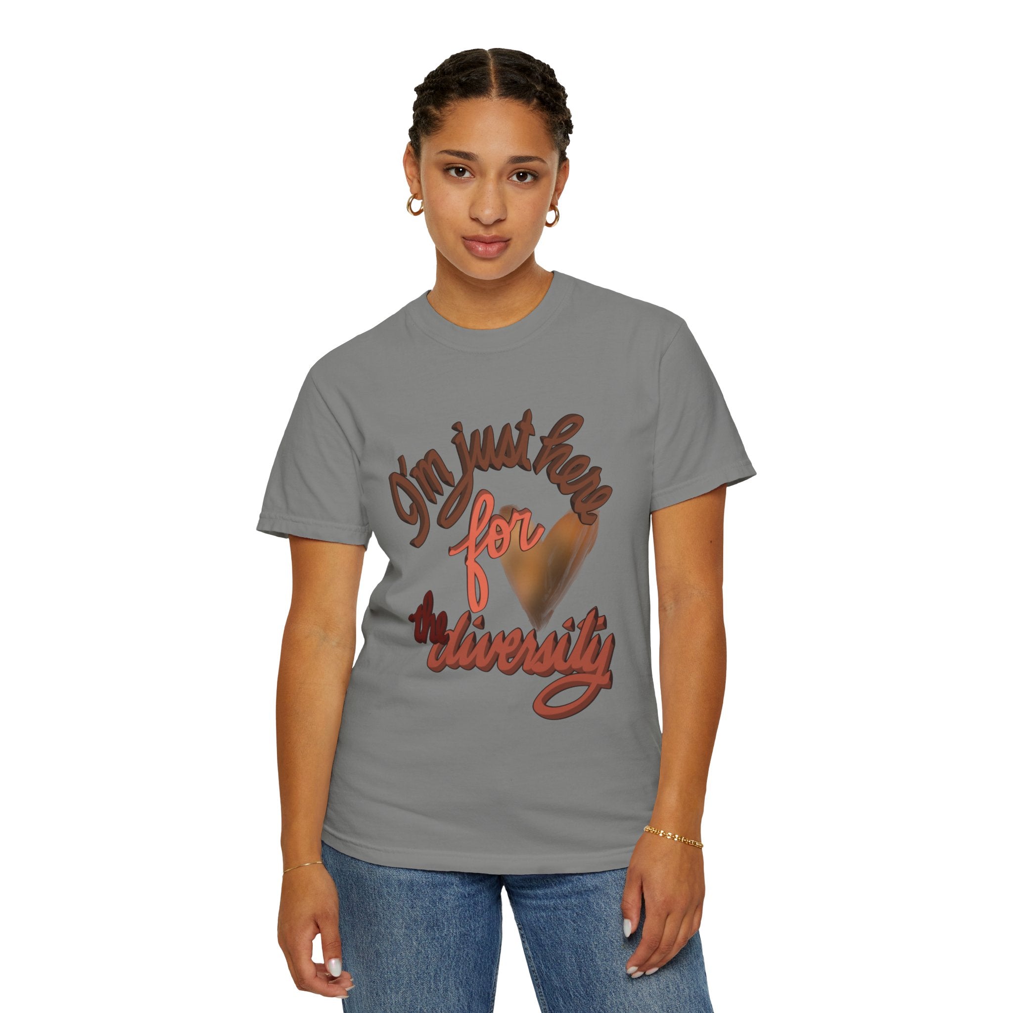 JUST HERE FOR THE DIVERSITY Unisex T-shirt