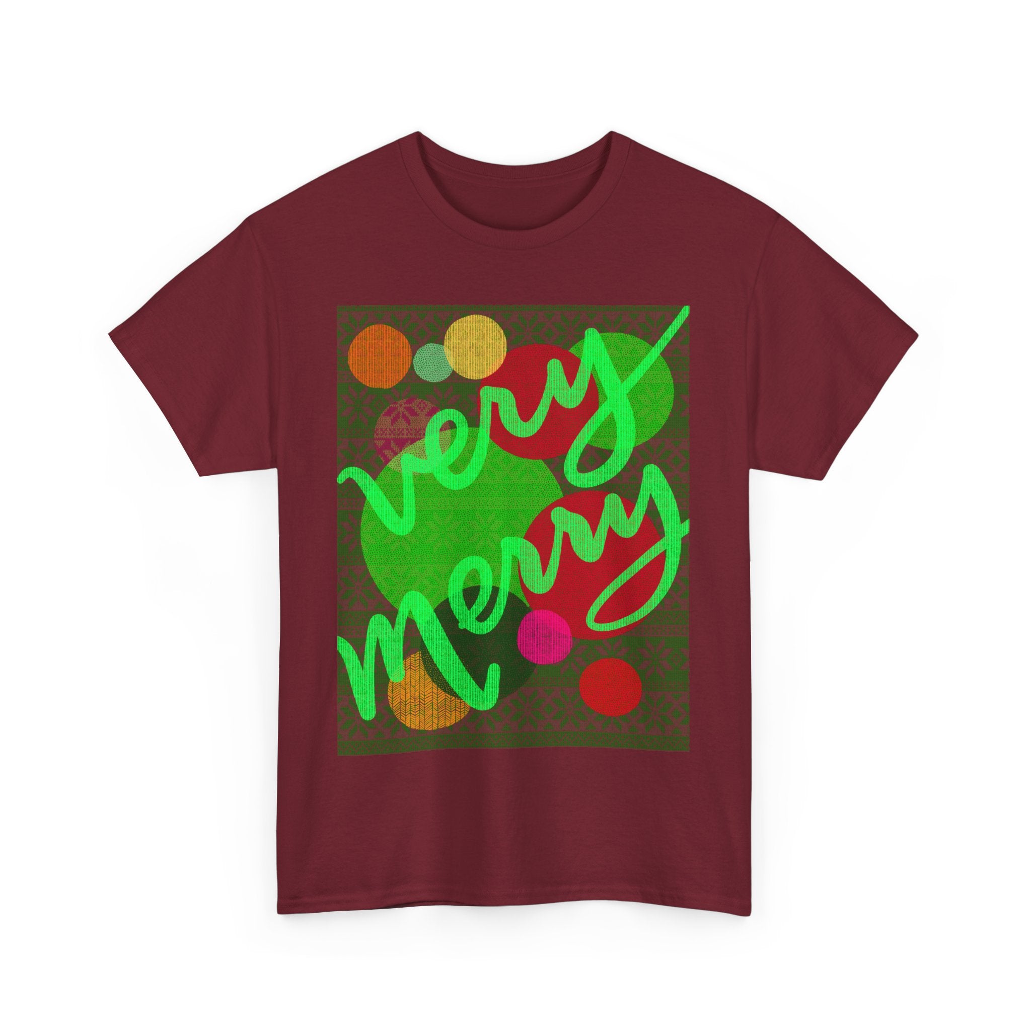 VERY MERRY Heavy Cotton Tee
