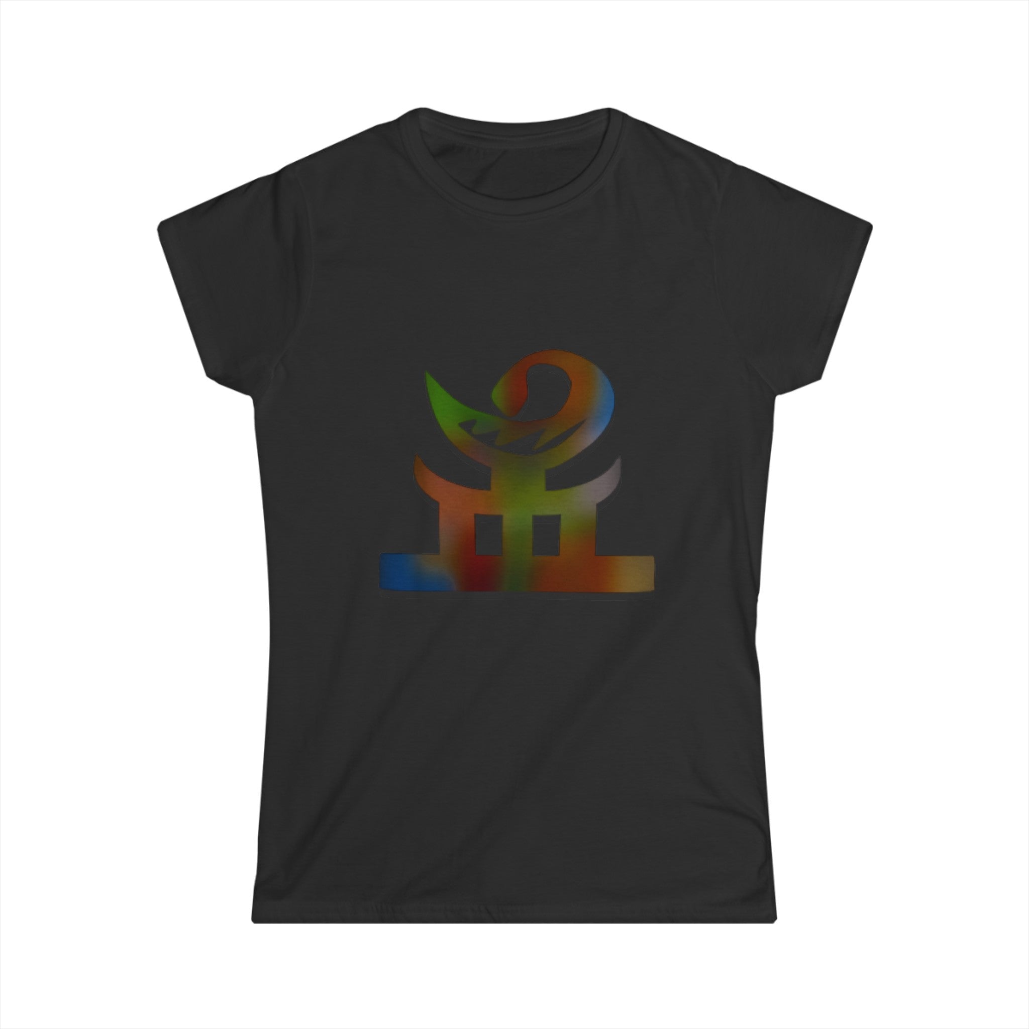 COLORFUL SANKOFA Women's Softstyle Tee