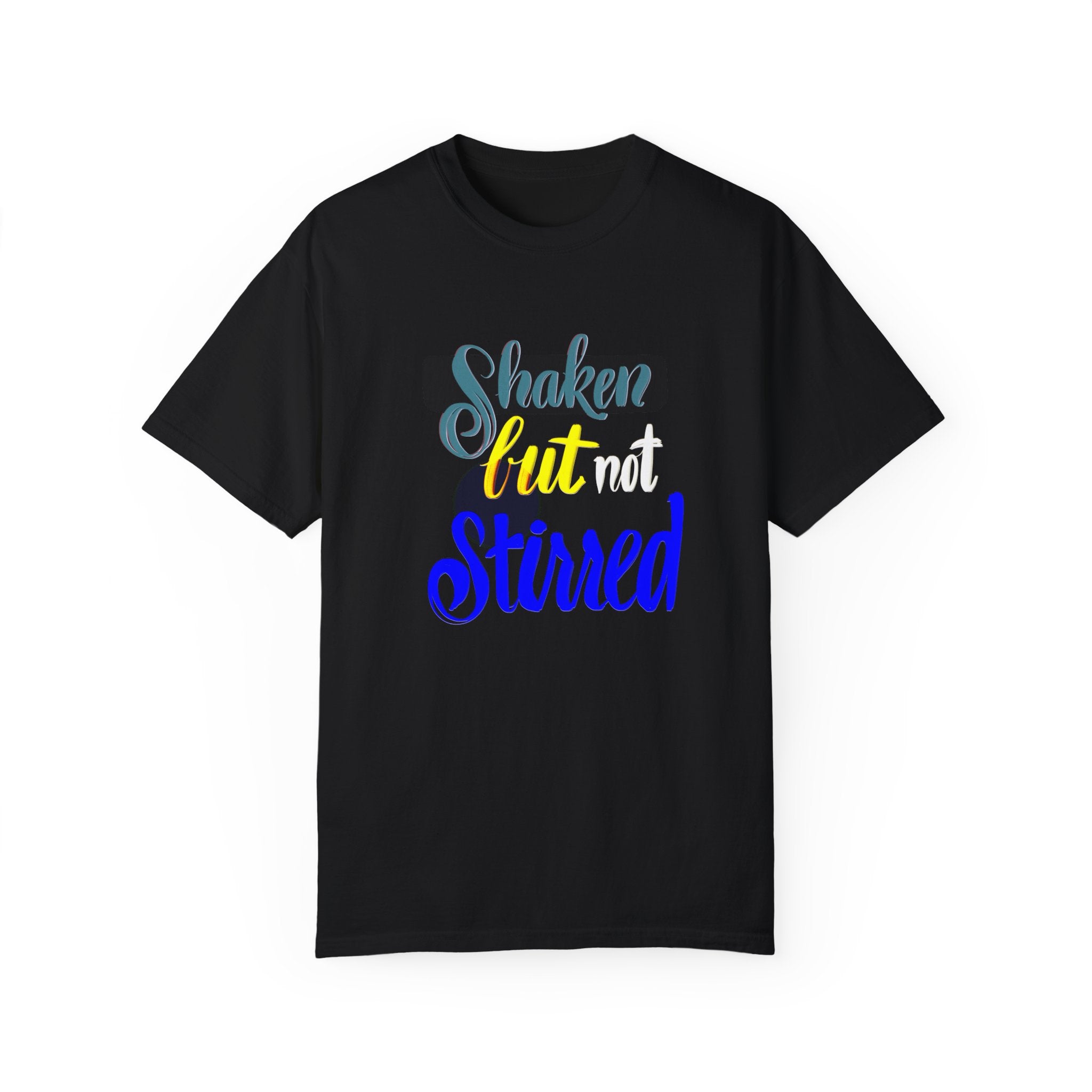 SHAKEN BUT NOT STIRRED Garment-Dyed T-shirt