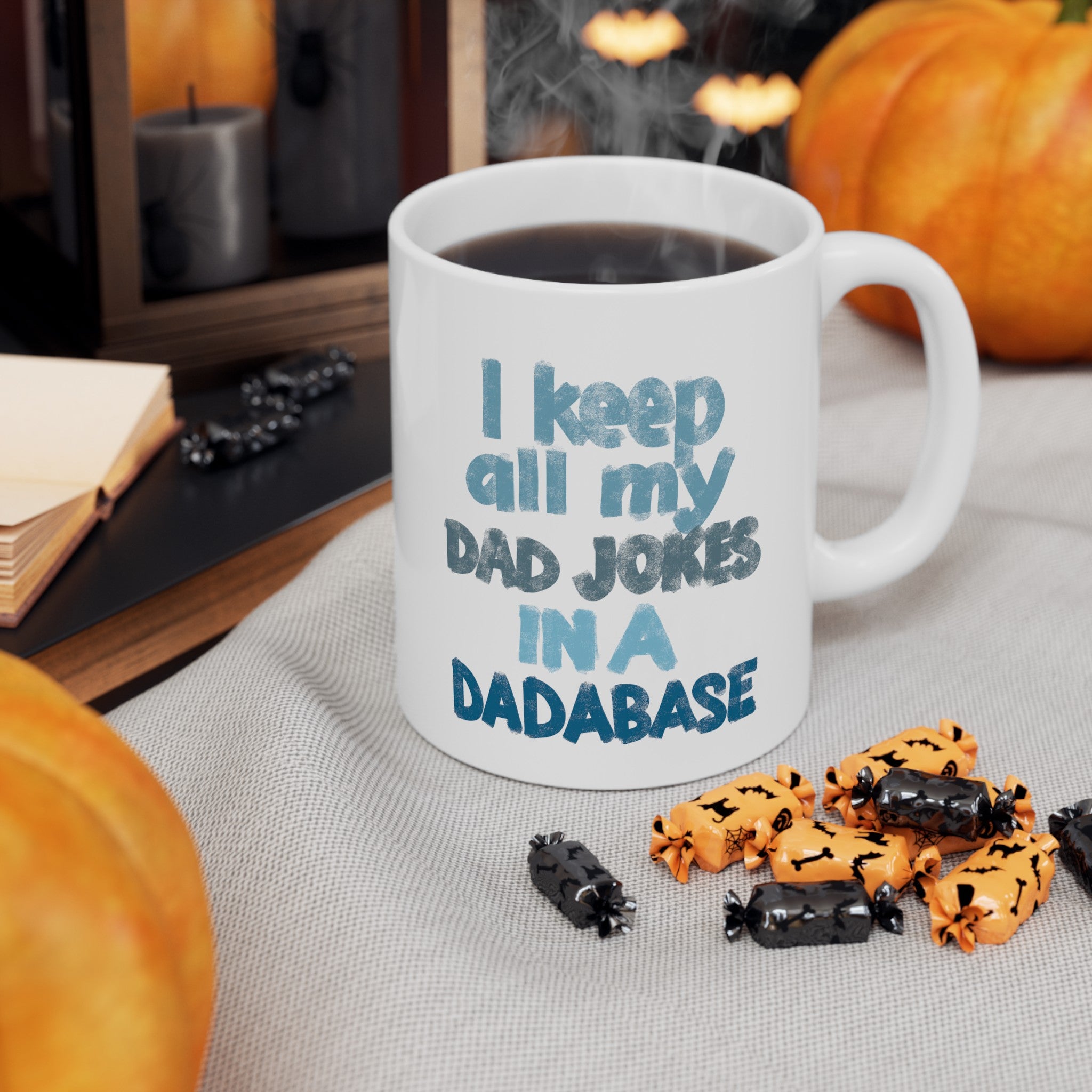 DADABASE Ceramic Mug, (11oz, 15oz)