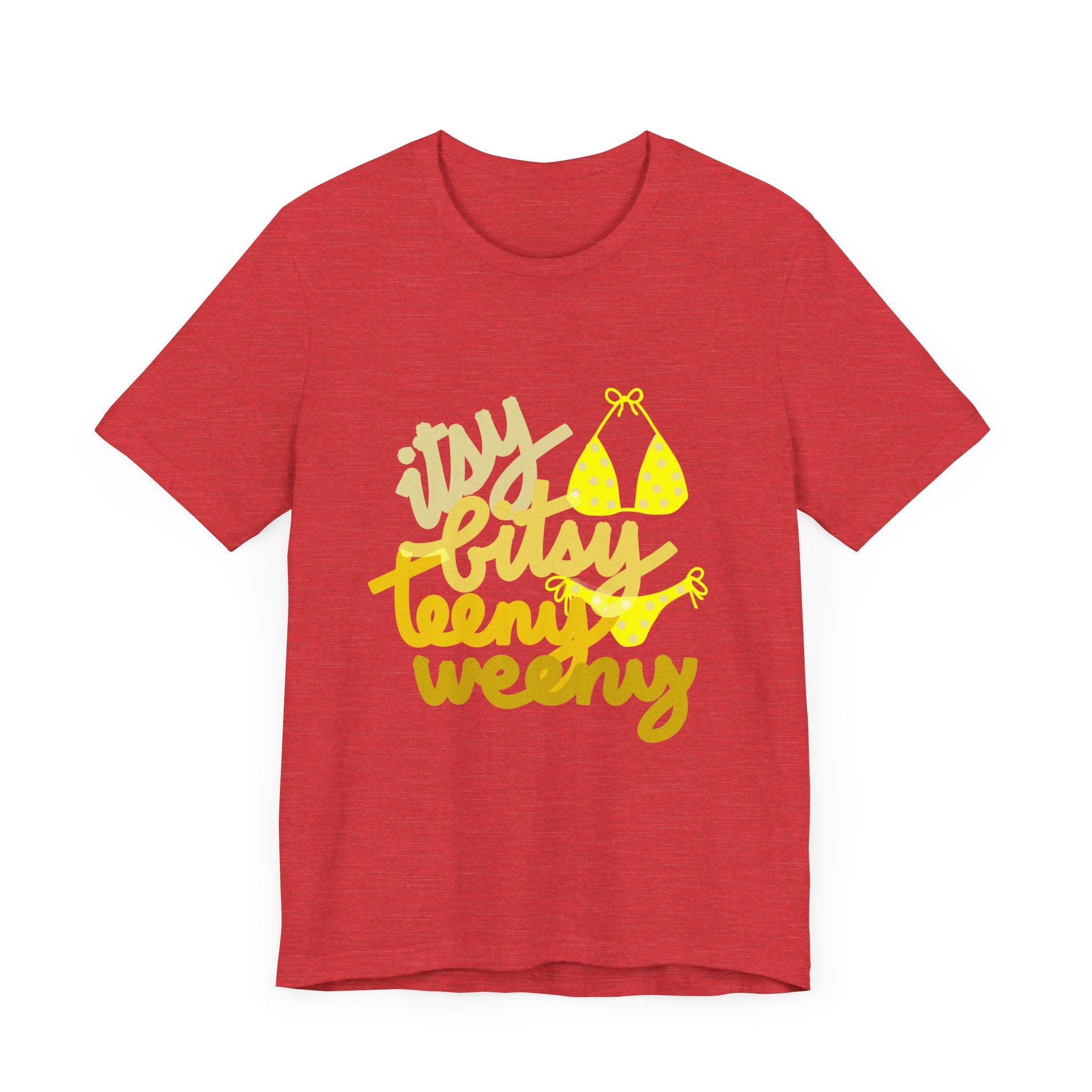 ITSY BITSY BIKINI Unisex Jersey Short Sleeve Tee