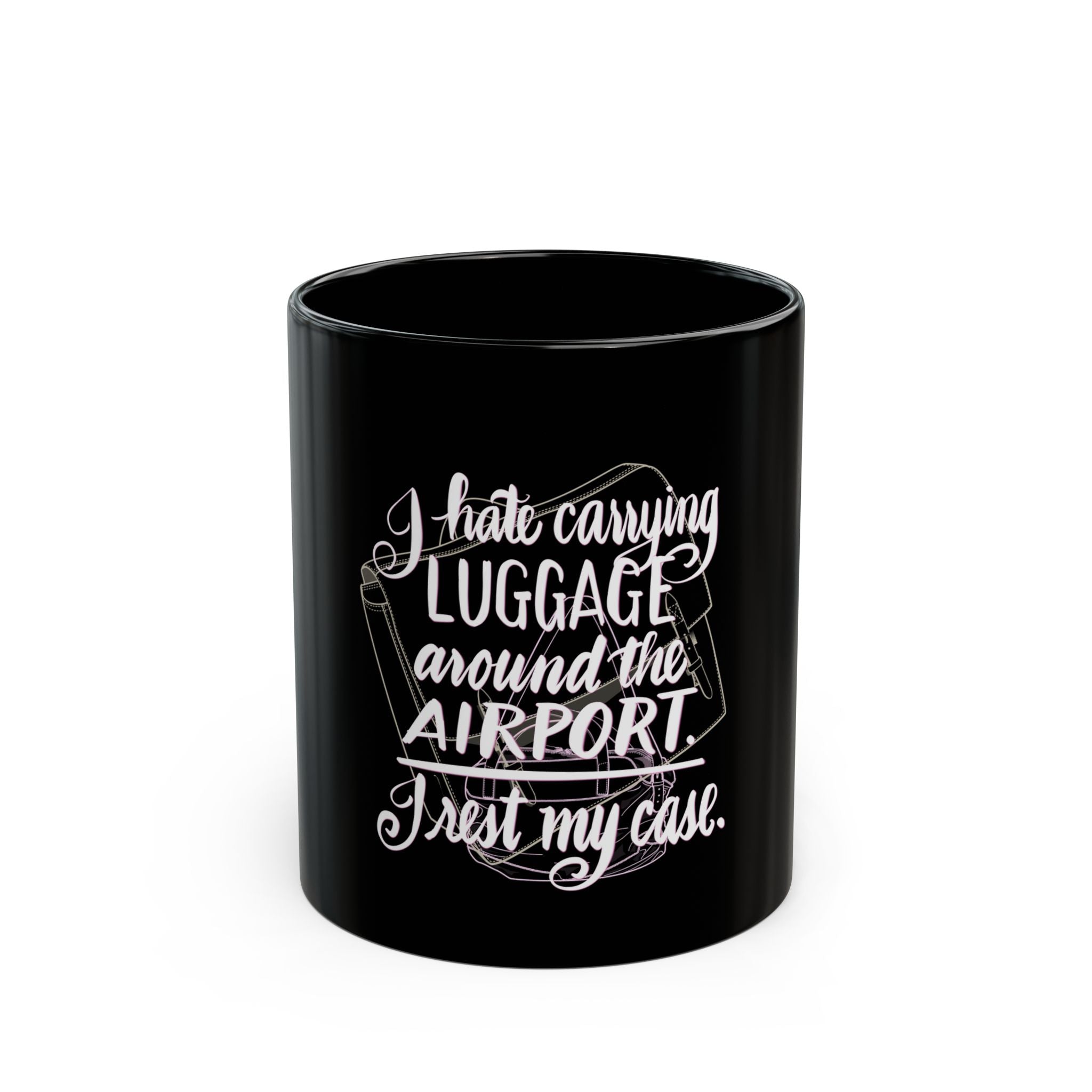 LUGGAGE Black Mug (11oz)