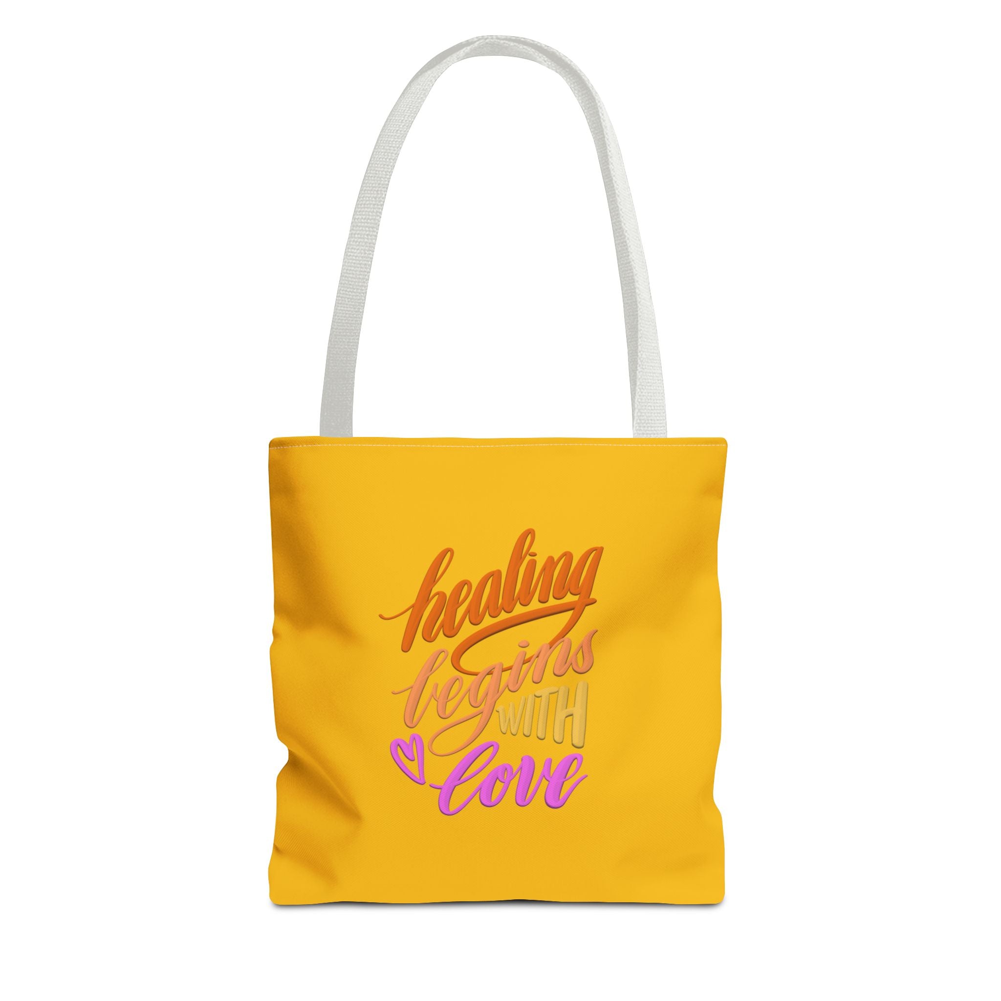 HEALING BEGINS WITH LOVE Tote Bag