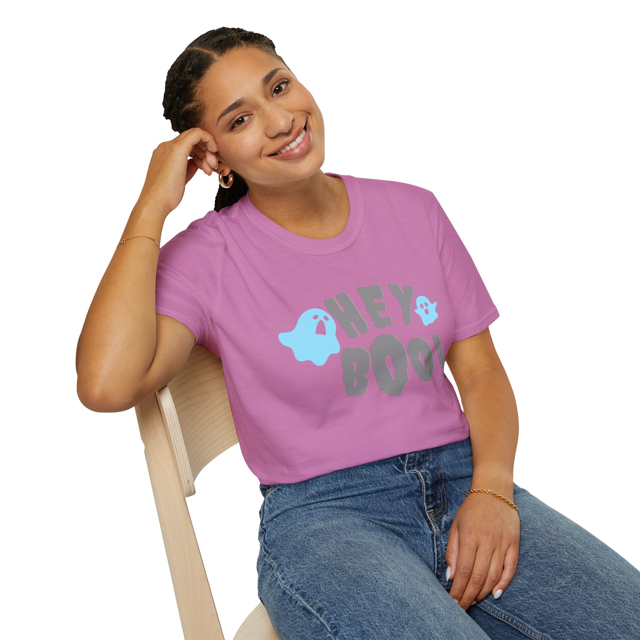 HEY BOO HALLOWEEN Softstyle T-Shirt