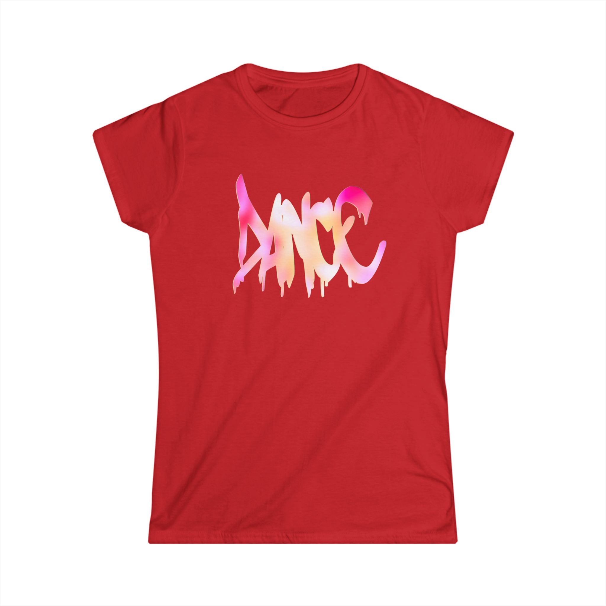 Dance Vibe Women's Softstyle Tee - Perfect for Dance Lovers