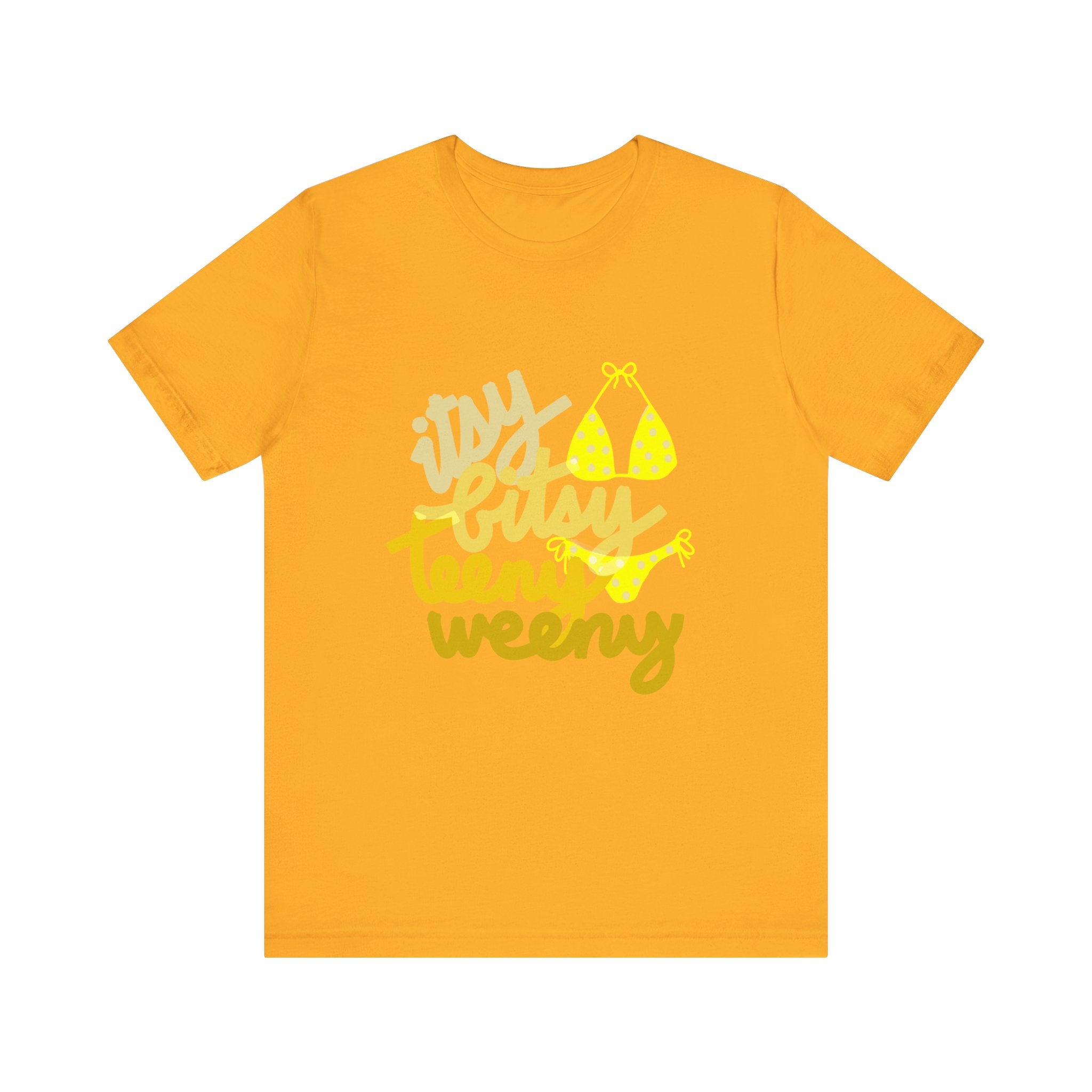 ITSY BITSY BIKINI Unisex Jersey Short Sleeve Tee