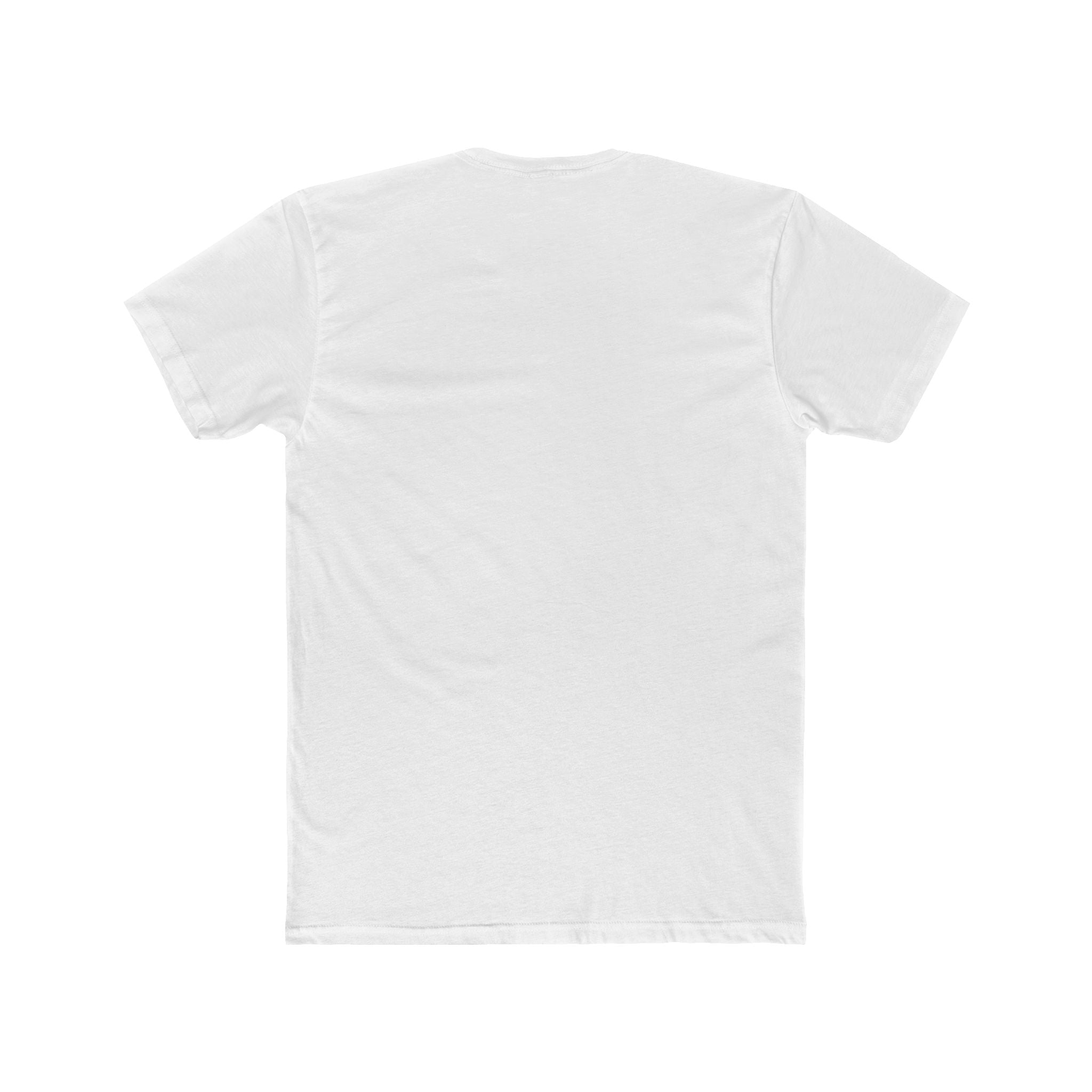 Floral Unisex Cotton Crew Tee - Casual Comfort for Everyday Wear