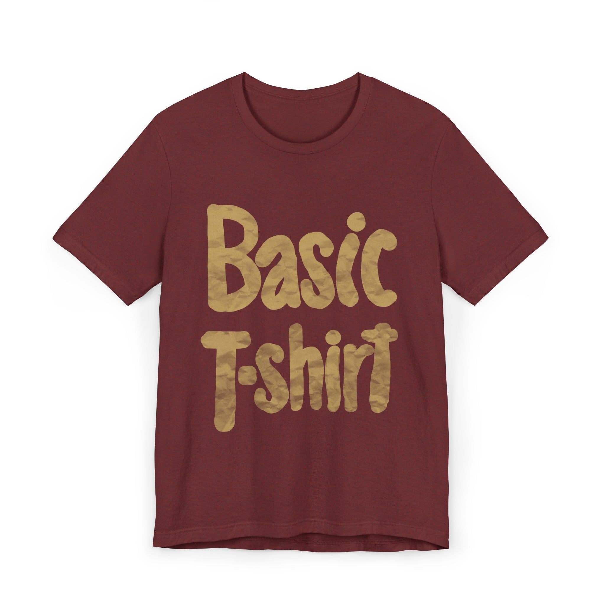 BASIC T-SHIRT Unisex Jersey Short Sleeve Tee