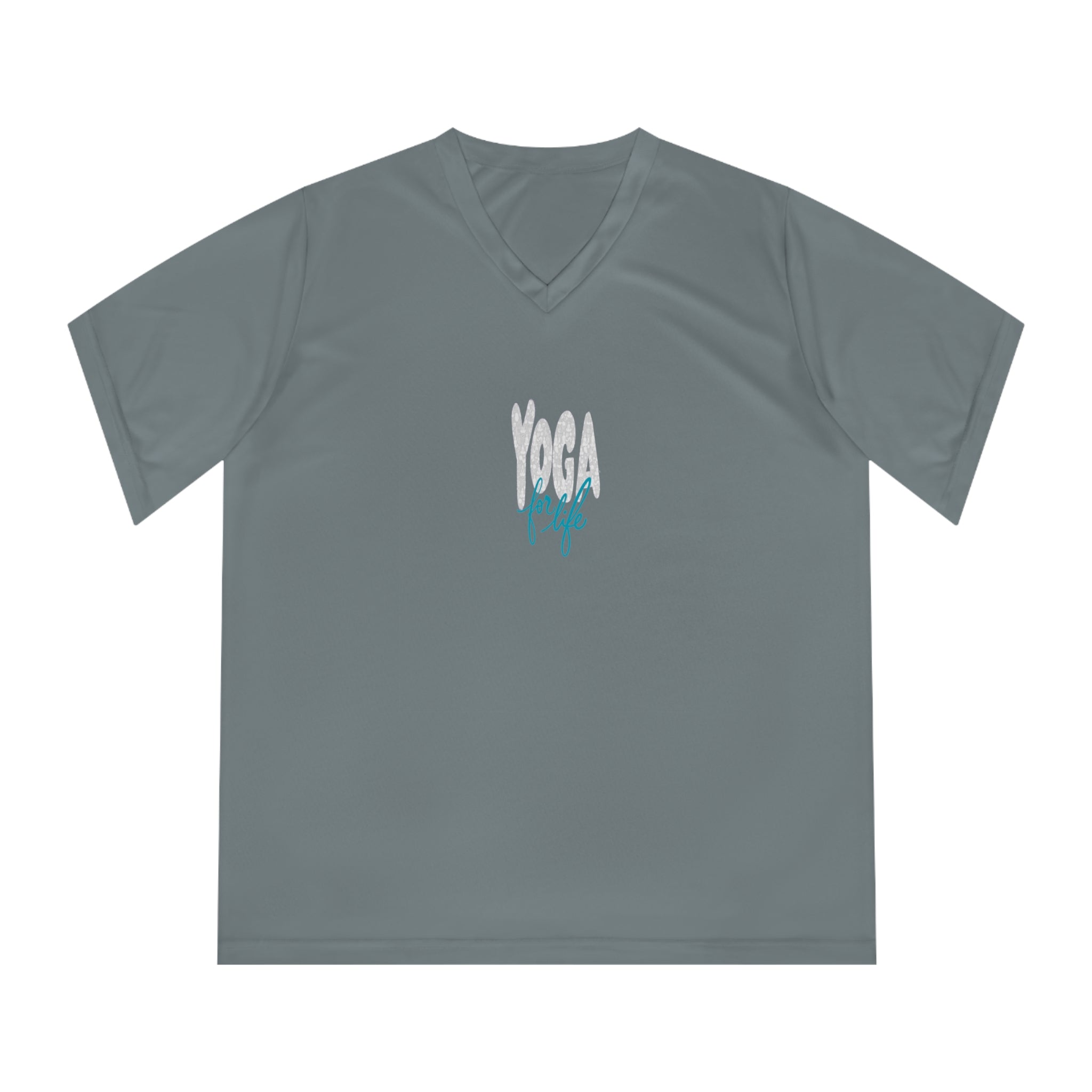 Women's Yoga Performance V-Neck T-Shirt - Comfortable & Stylish Workout Top