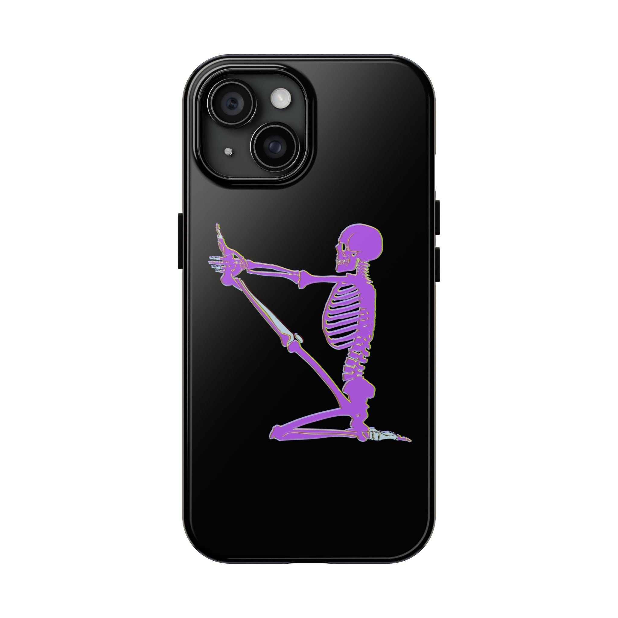 SKELETON YOGA Tough Phone Case