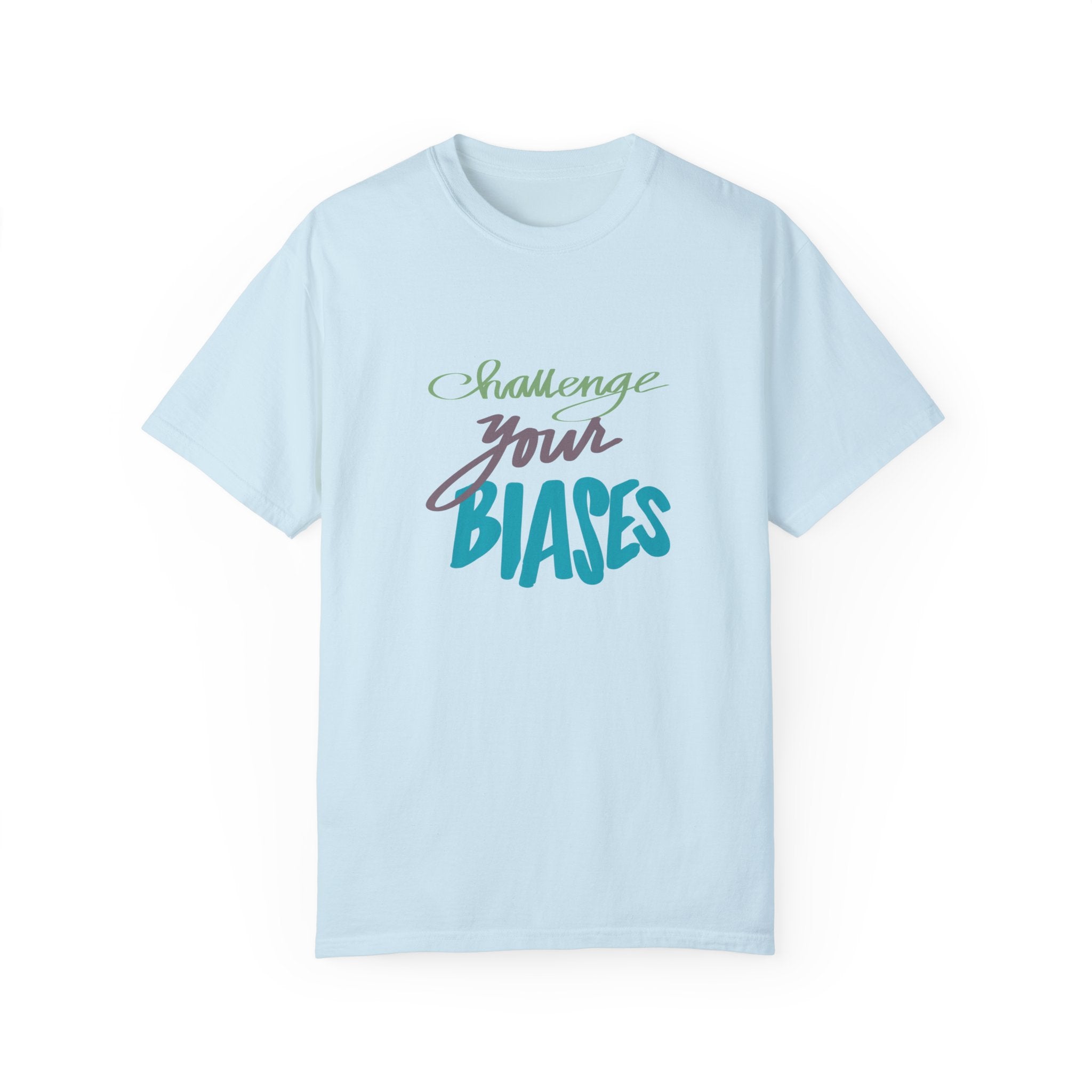 CHALLENGE BIASES Unisex Garment-Dyed T-shirt