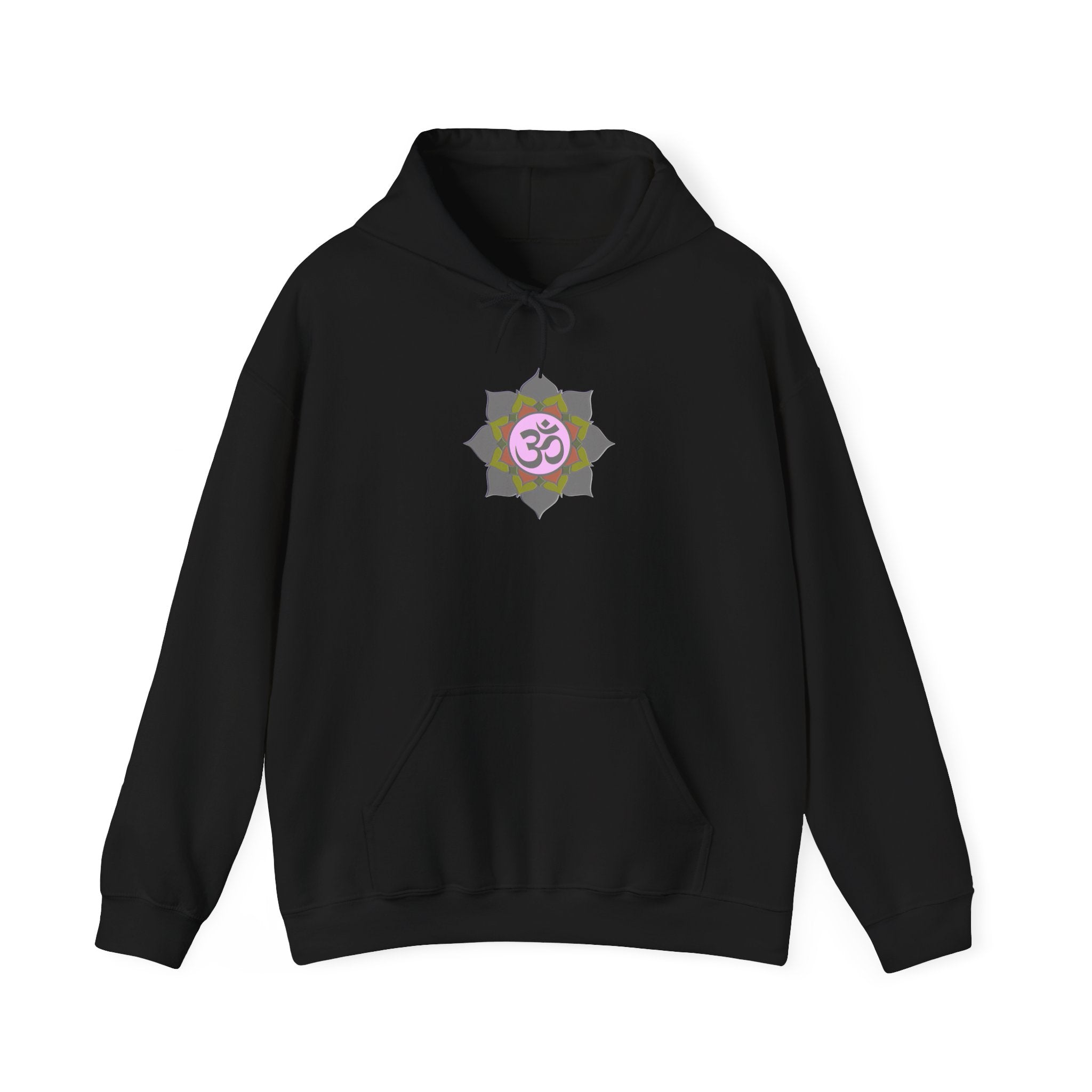 Spiritual Om Hoodie - Unisex Heavy Blend Sweatshirt for Yoga & Meditation